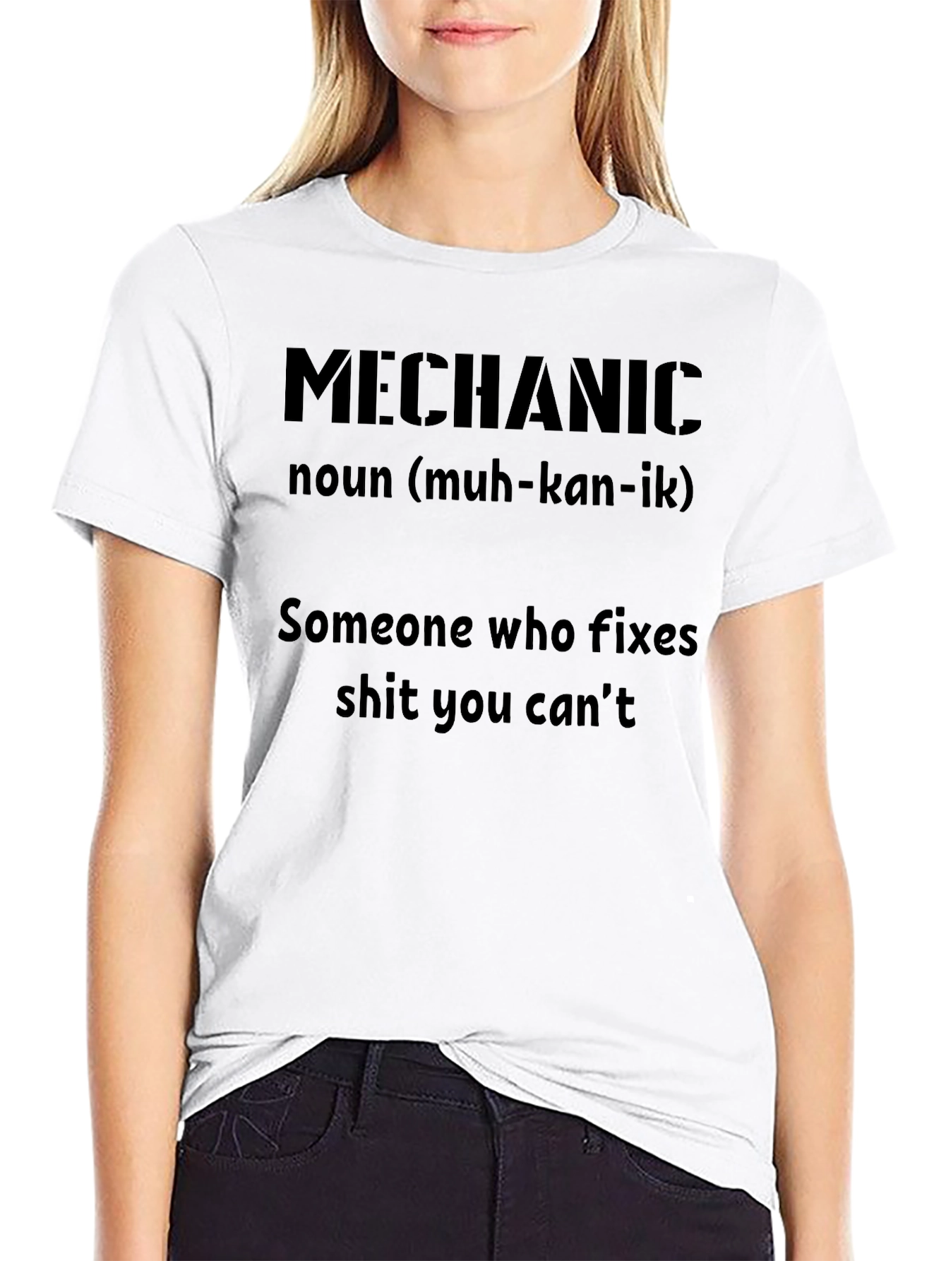 Mechanic Definition T-Shirt - Funny Mechanic Gift