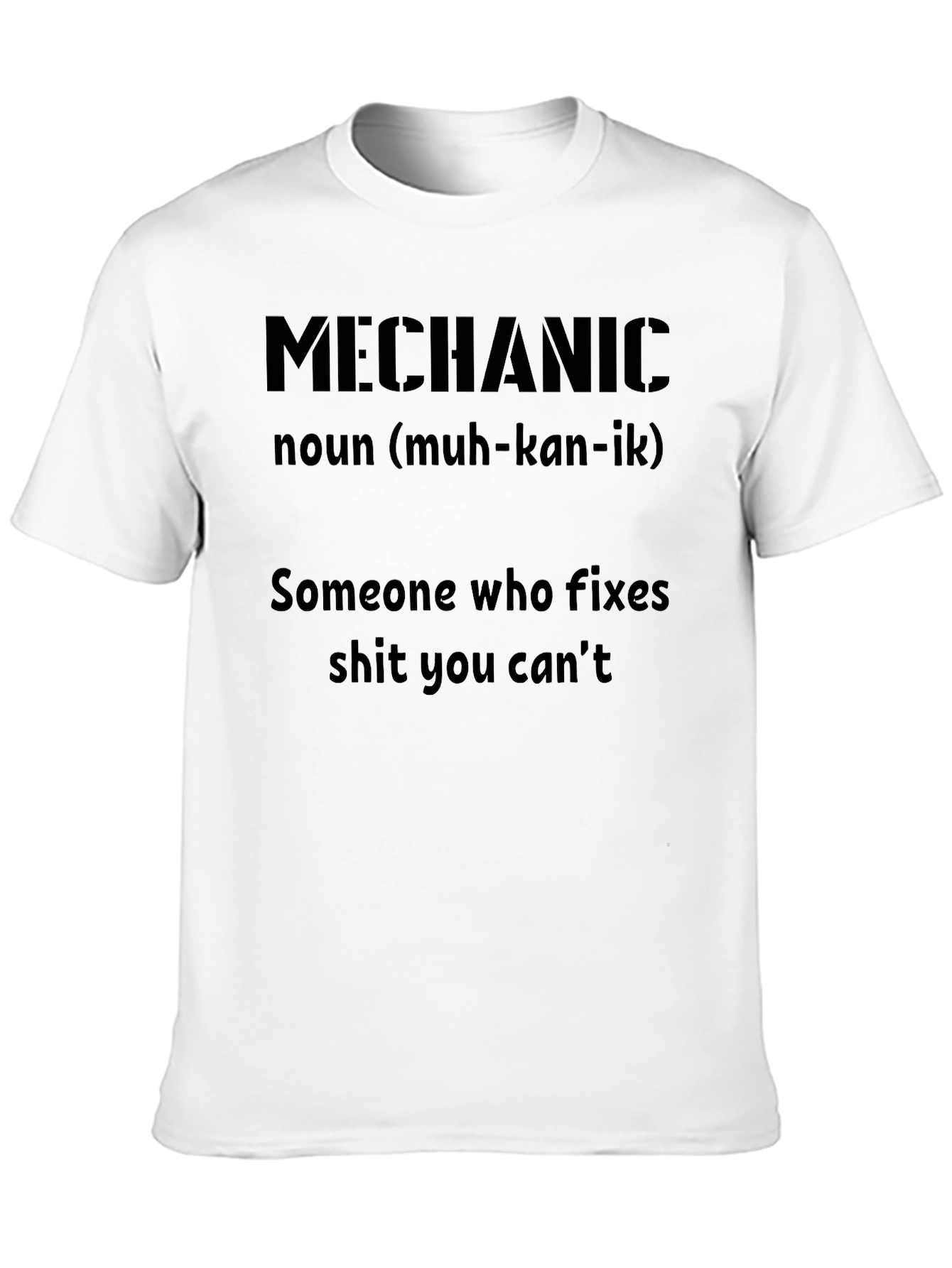 Mechanic Definition T-Shirt - Funny Mechanic Gift