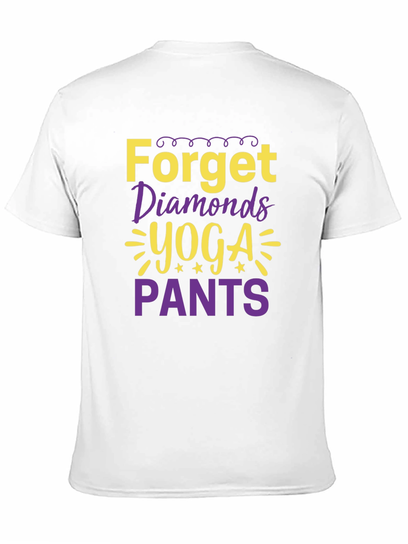 Forget Diamonds Yoga Pants T-Shirt