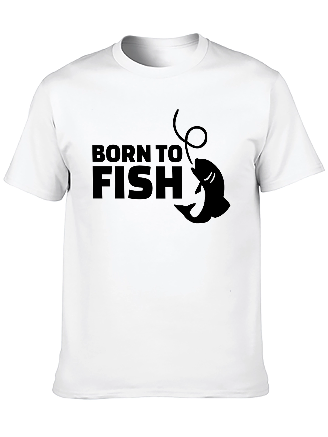Born to Fish T-Shirt - Fishing Enthusiast Tee