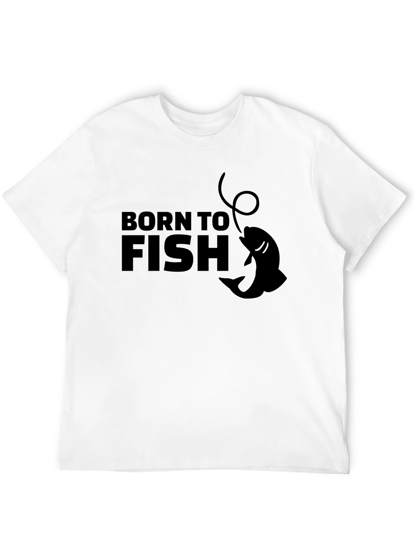 Born to Fish T-Shirt - Fishing Enthusiast Tee