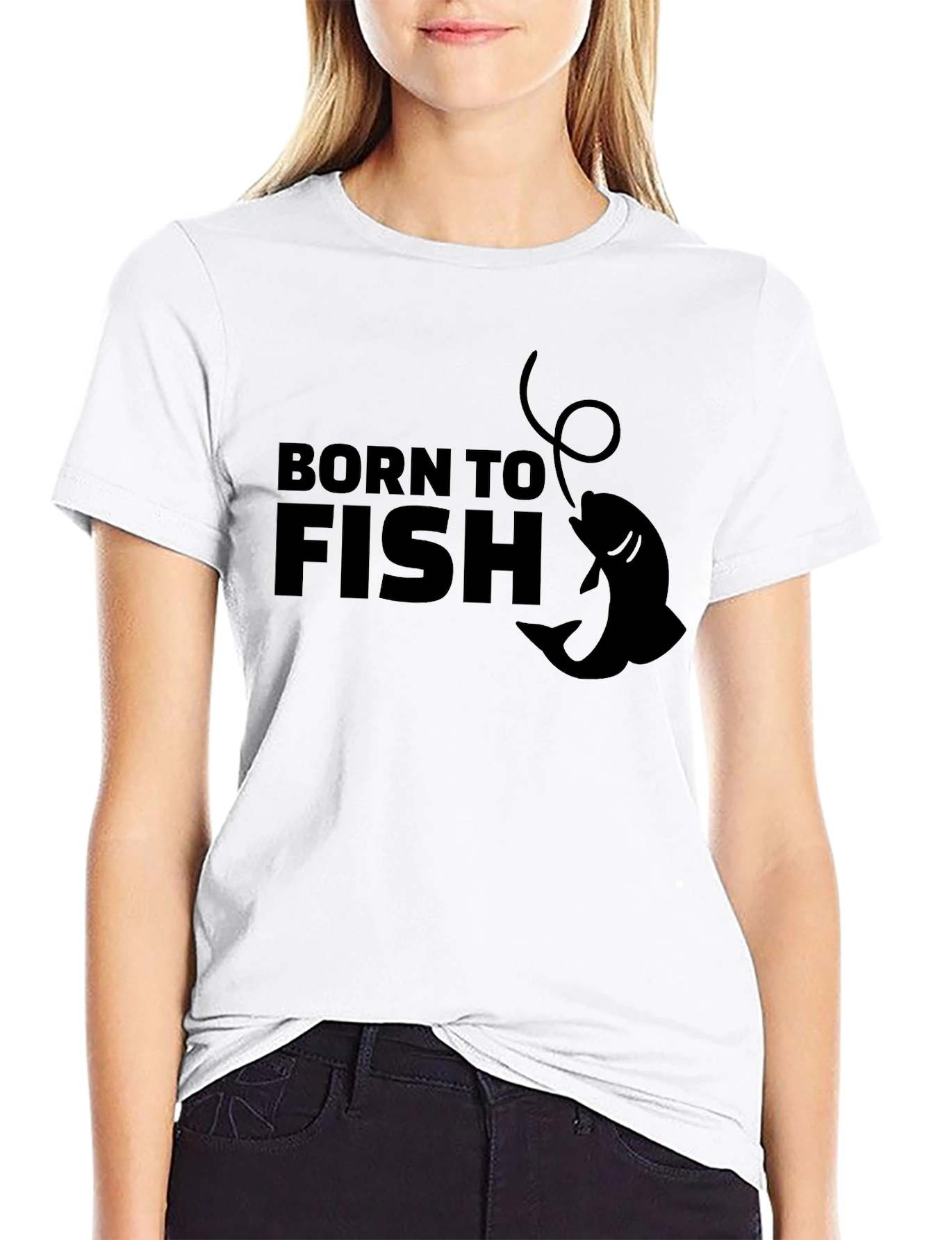 Born to Fish T-Shirt - Fishing Enthusiast Tee