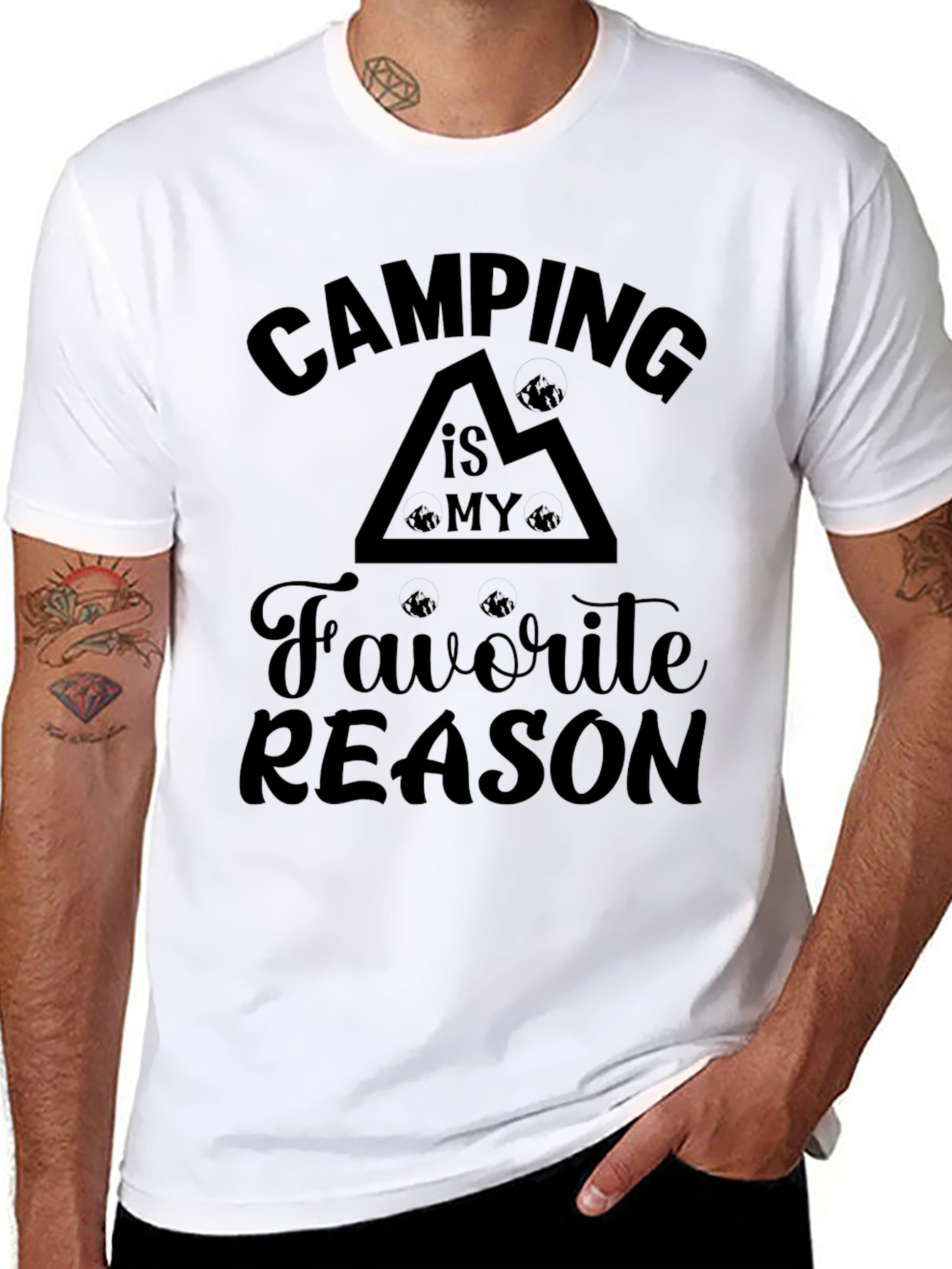 Camping is My Favorite Reason T-Shirt