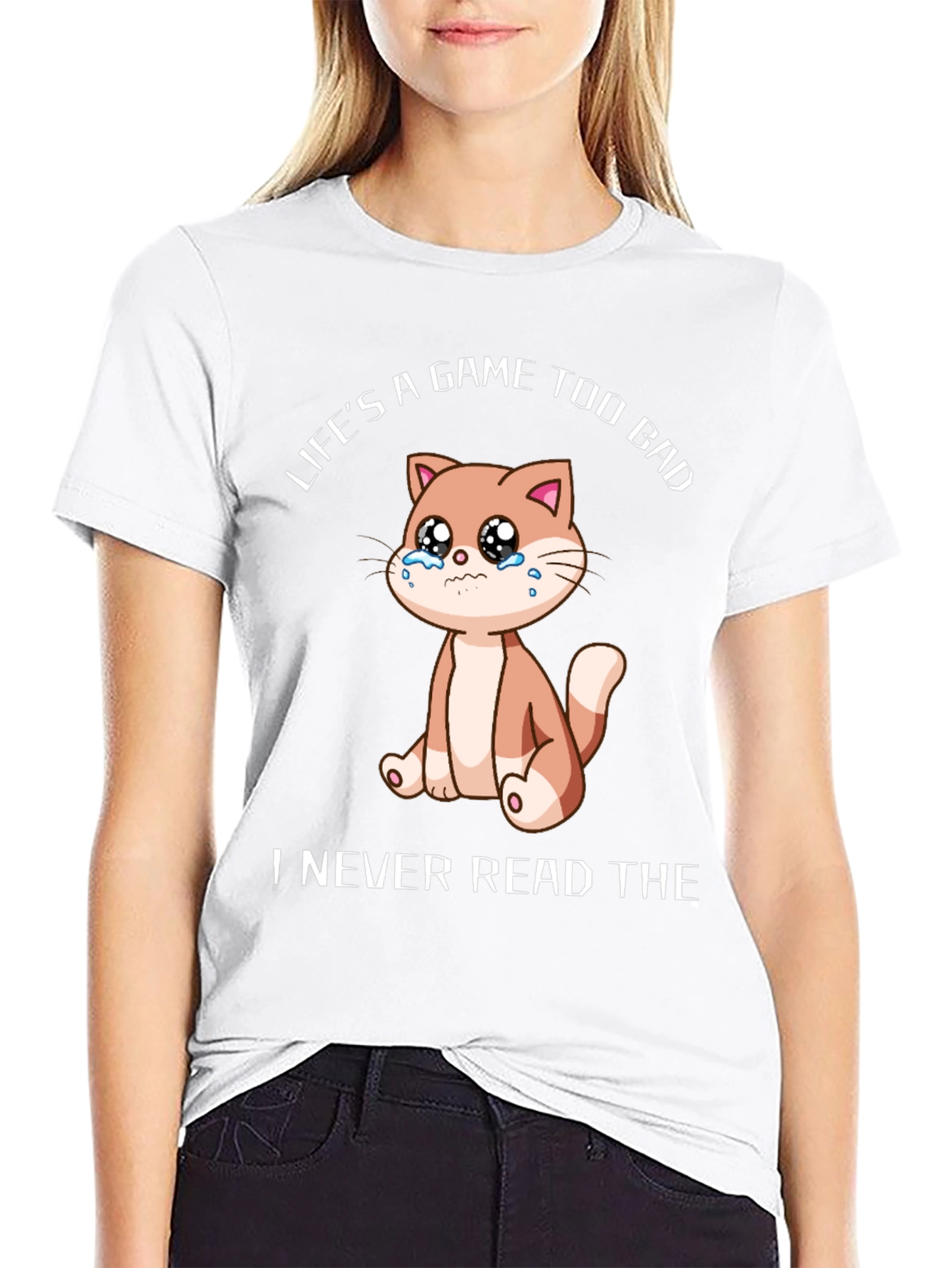 Lifes a Game Cat T-Shirt