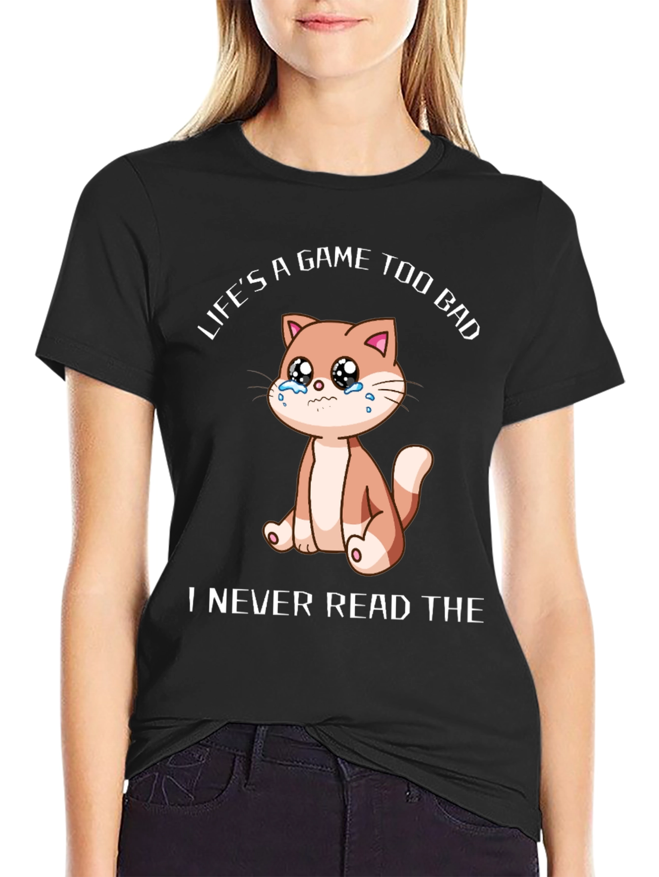 Lifes a Game Cat T-Shirt
