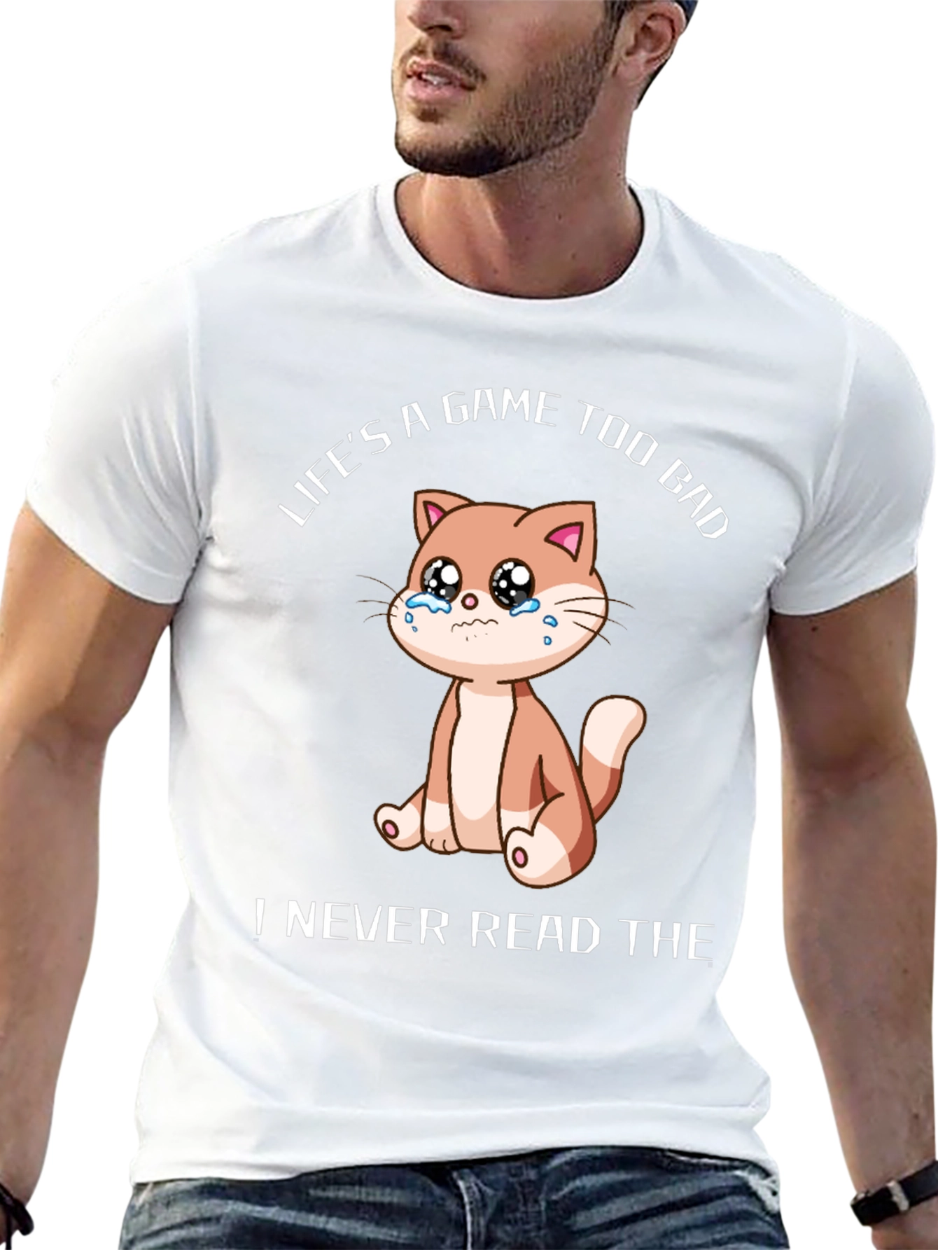 Lifes a Game Cat T-Shirt