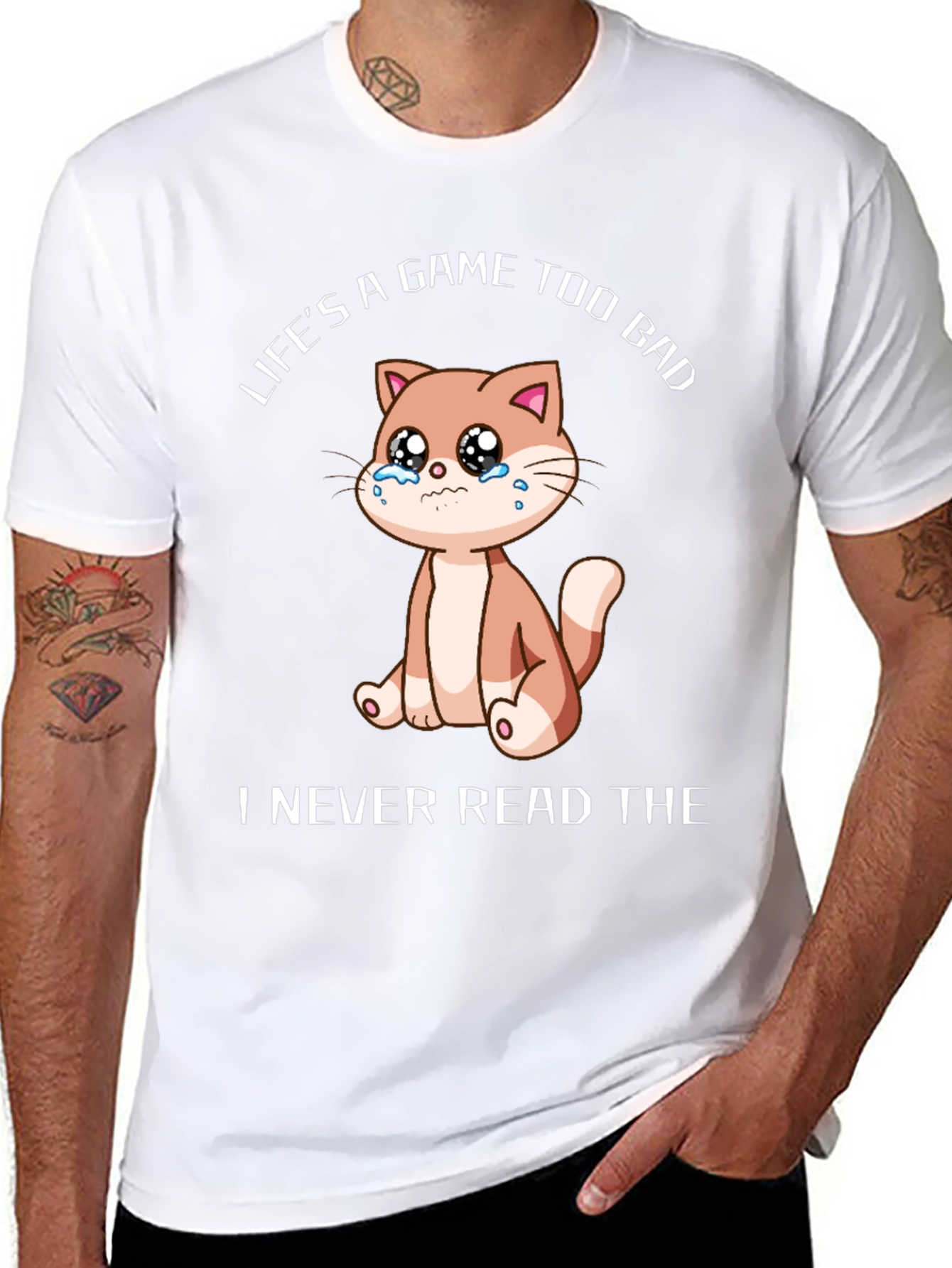 Lifes a Game Cat T-Shirt