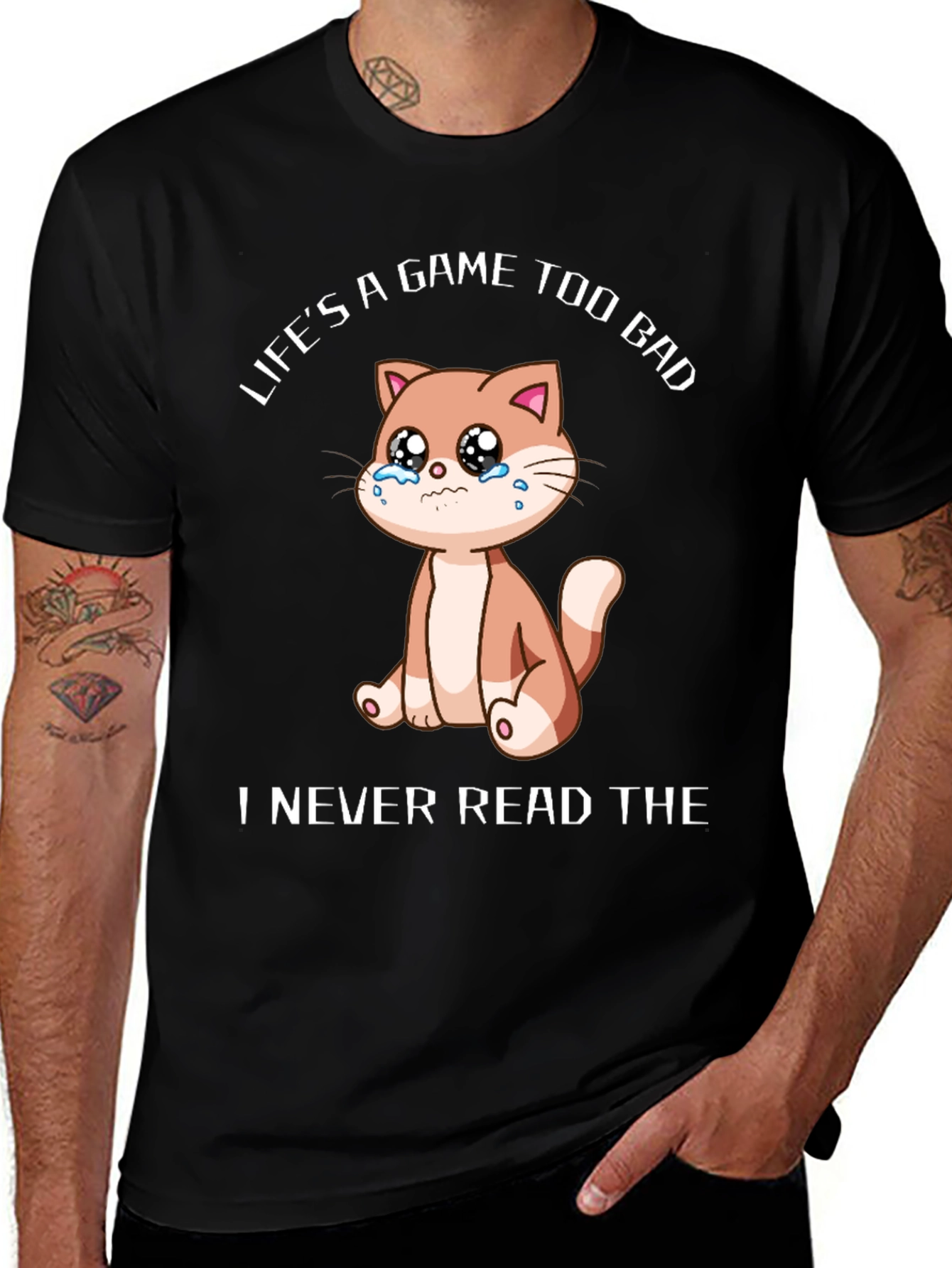 Lifes a Game Cat T-Shirt