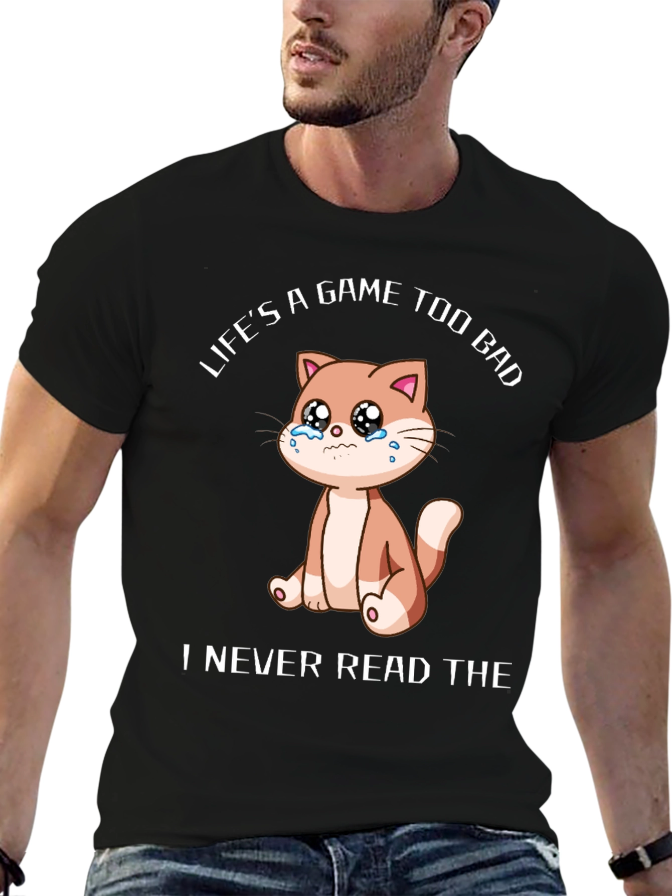 Lifes a Game Cat T-Shirt