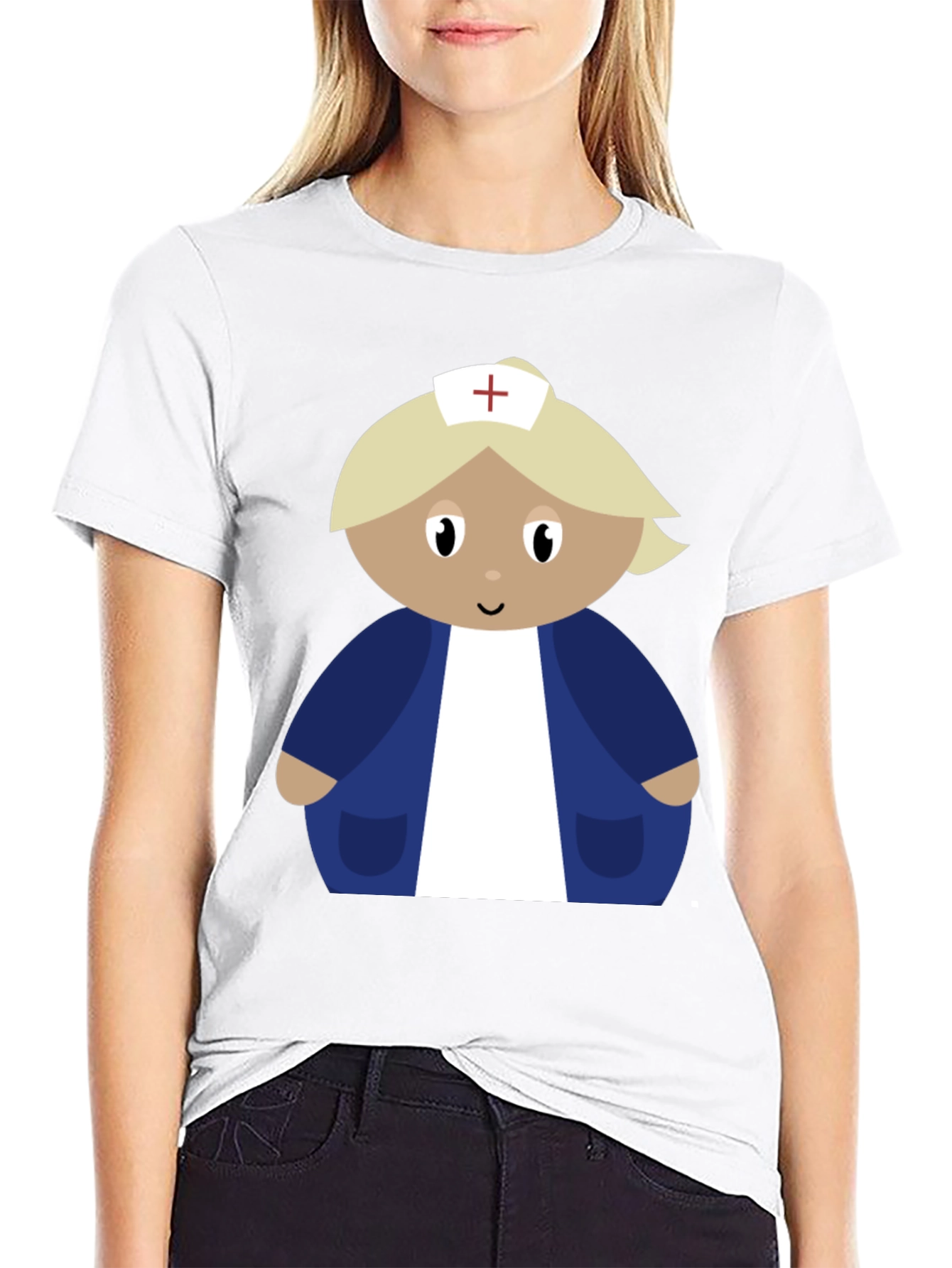 Cartoon Nurse T-Shirt - Fun Apparel