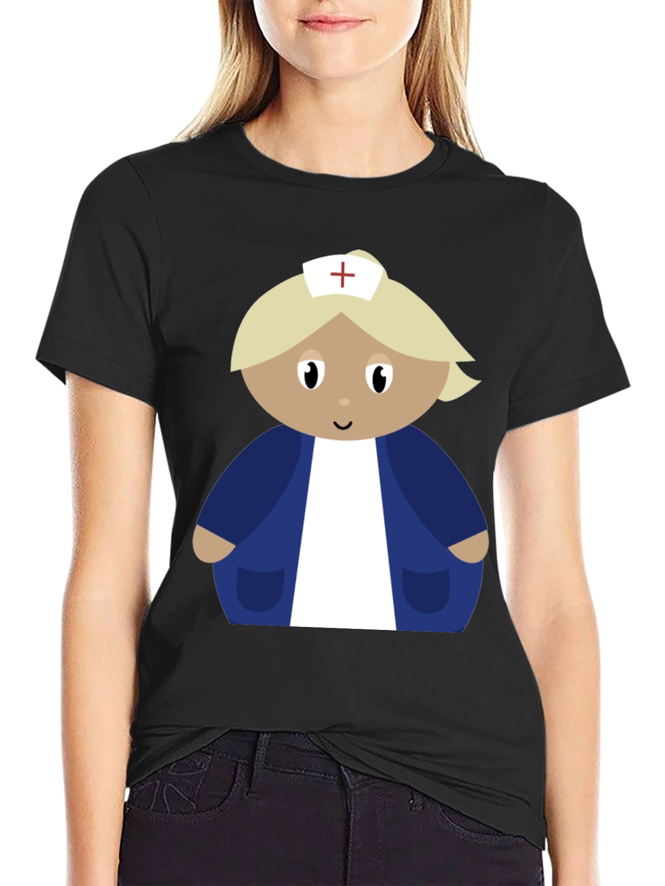 Cartoon Nurse T-Shirt - Fun Apparel