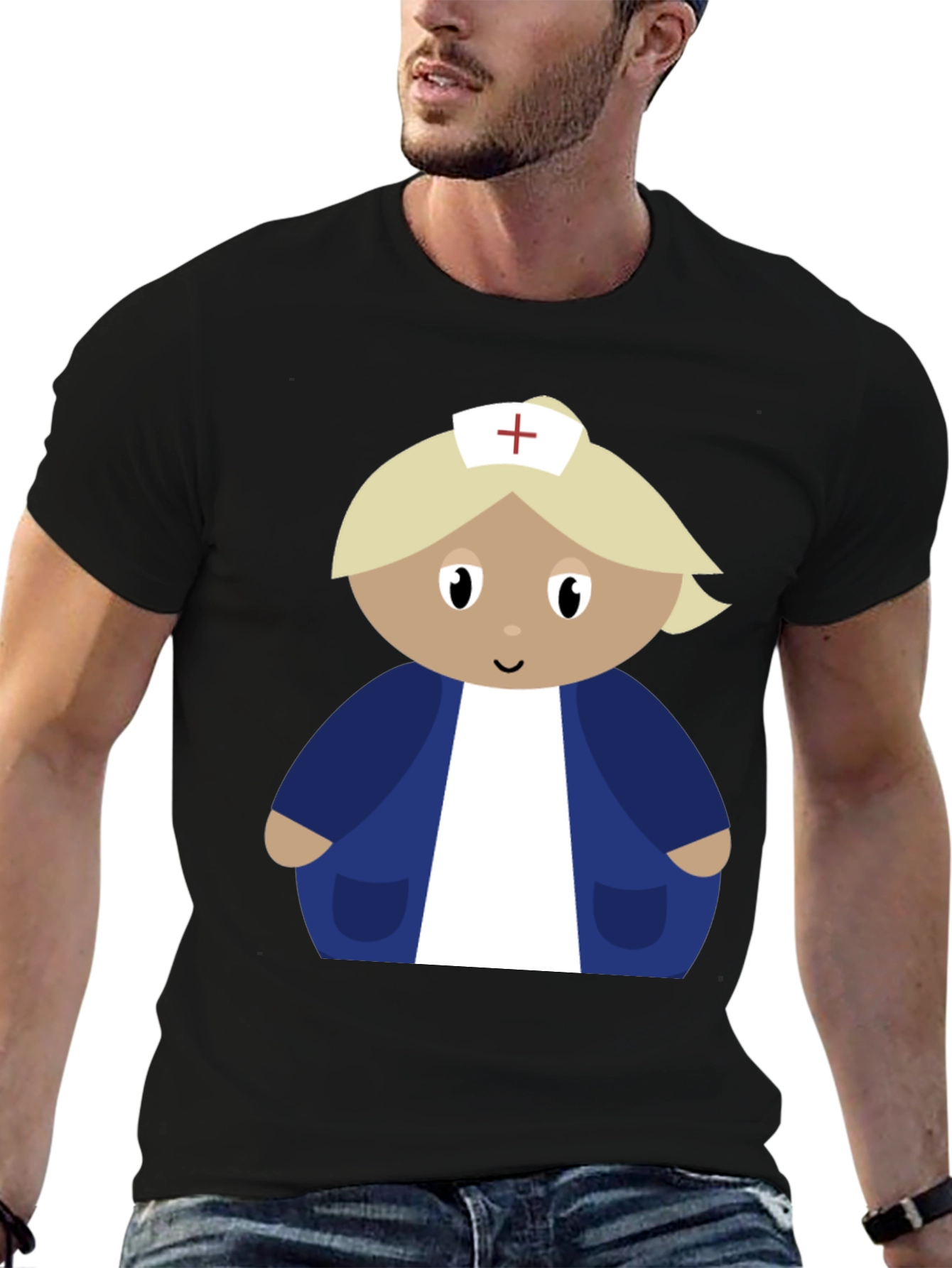 Cartoon Nurse T-Shirt - Fun Apparel