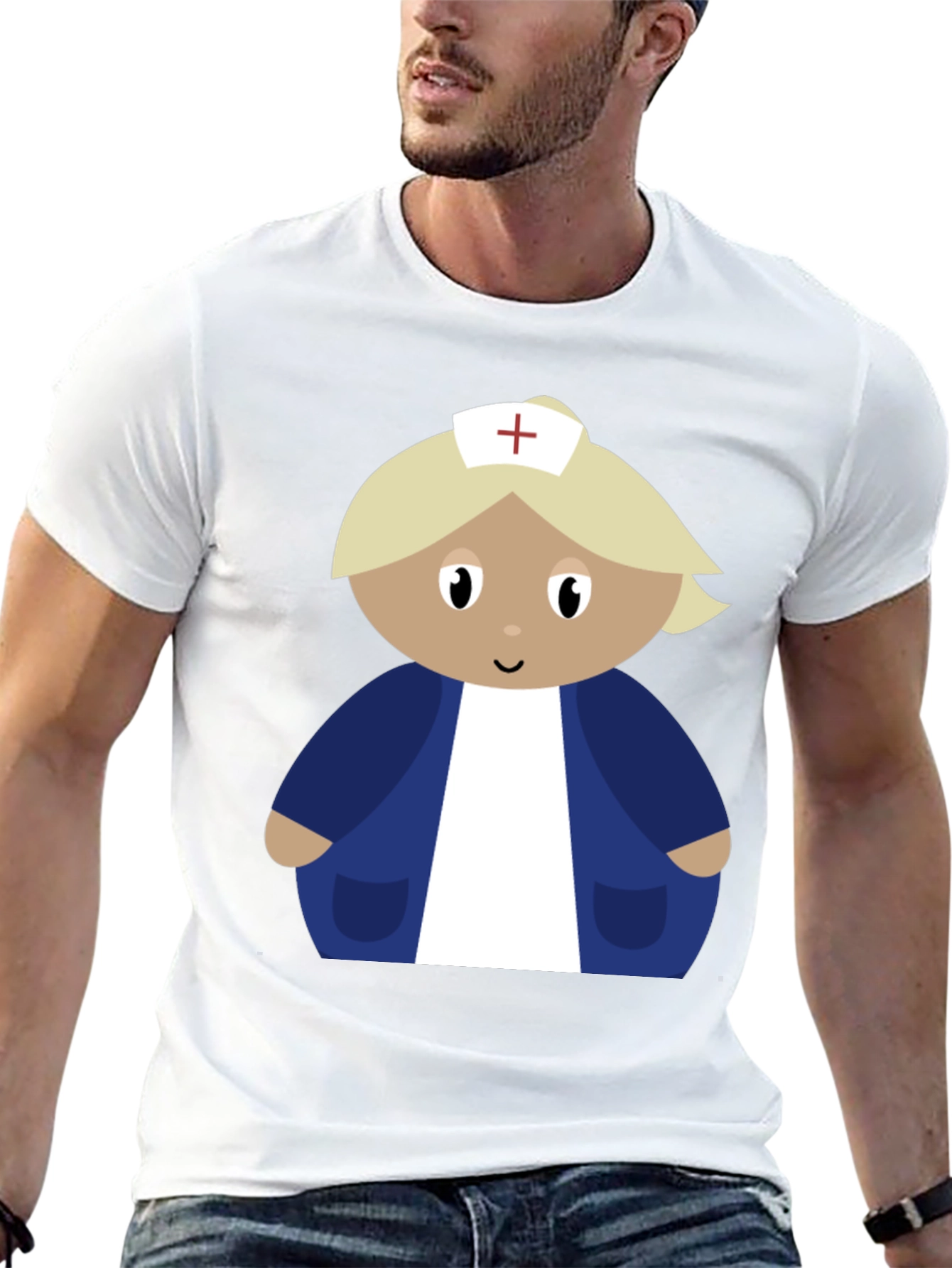 Cartoon Nurse T-Shirt - Fun Apparel