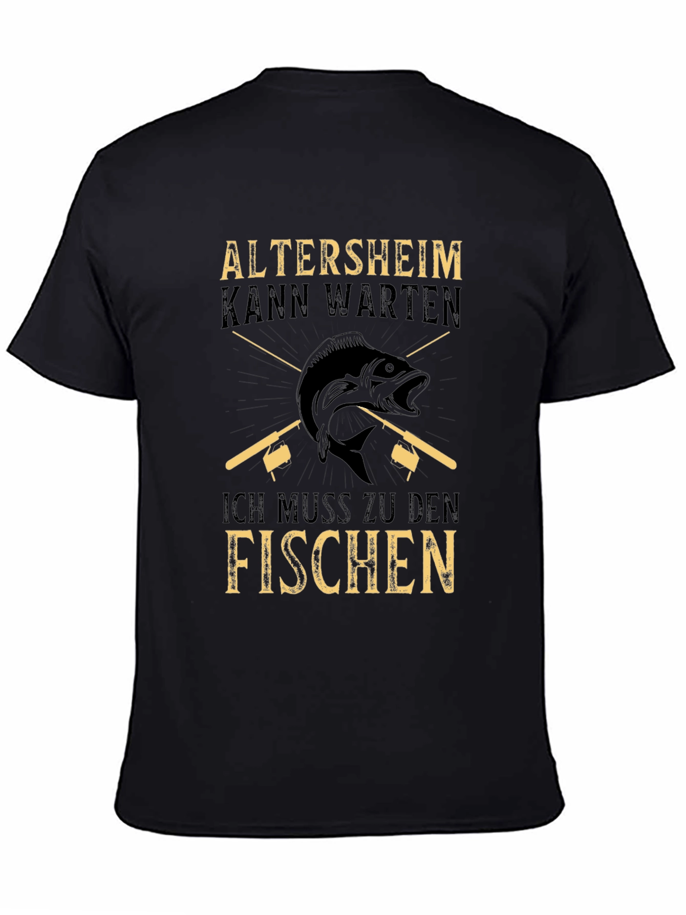 Fishing T-Shirt - Altersheim Kann Warten