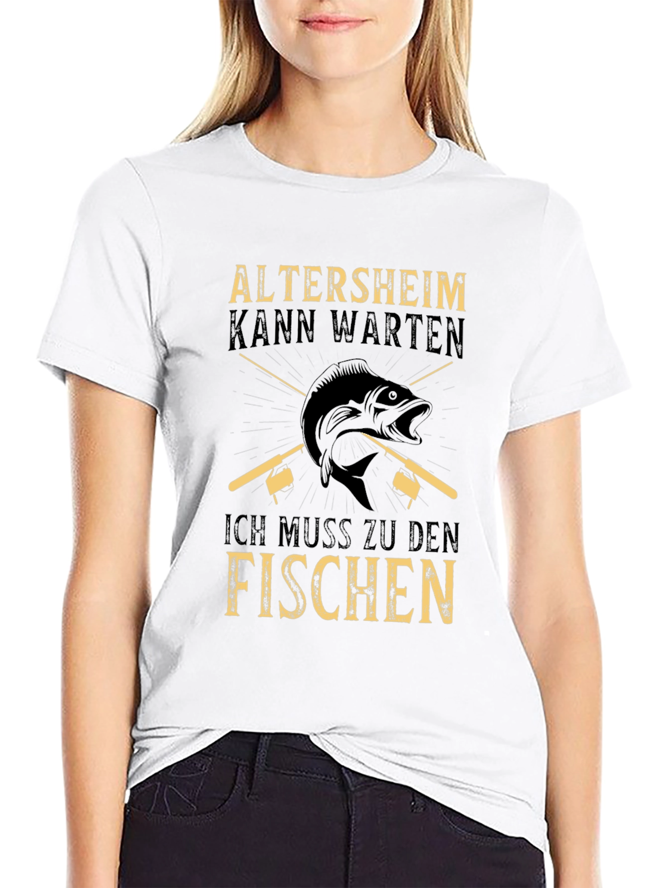 Fishing T-Shirt - Altersheim Kann Warten