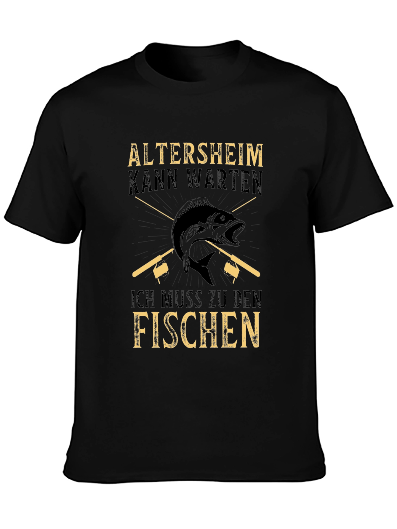Fishing T-Shirt - Altersheim Kann Warten