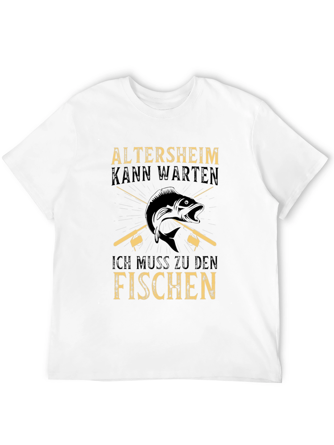 Fishing T-Shirt - Altersheim Kann Warten