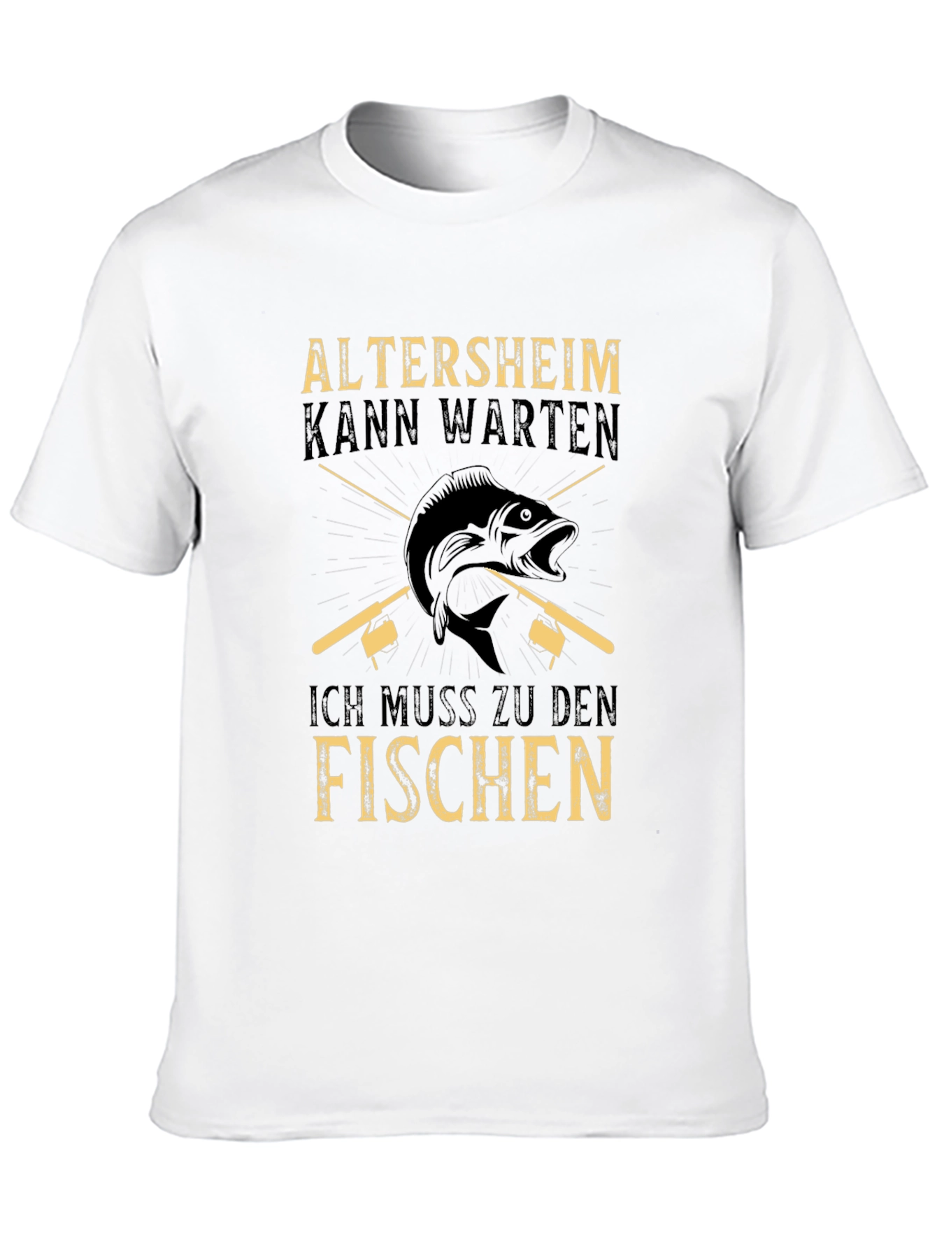 Fishing T-Shirt - Altersheim Kann Warten
