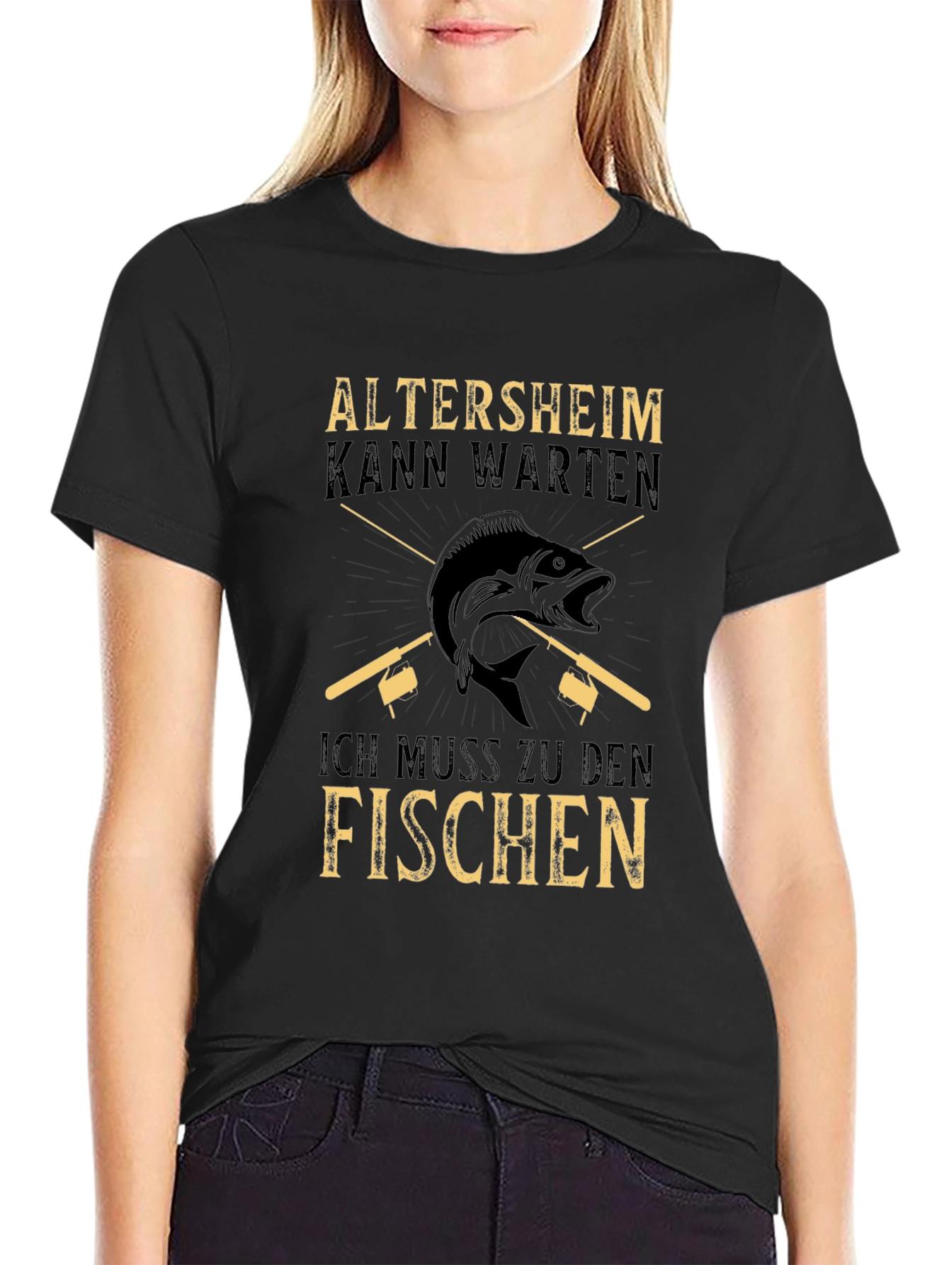 Fishing T-Shirt - Altersheim Kann Warten