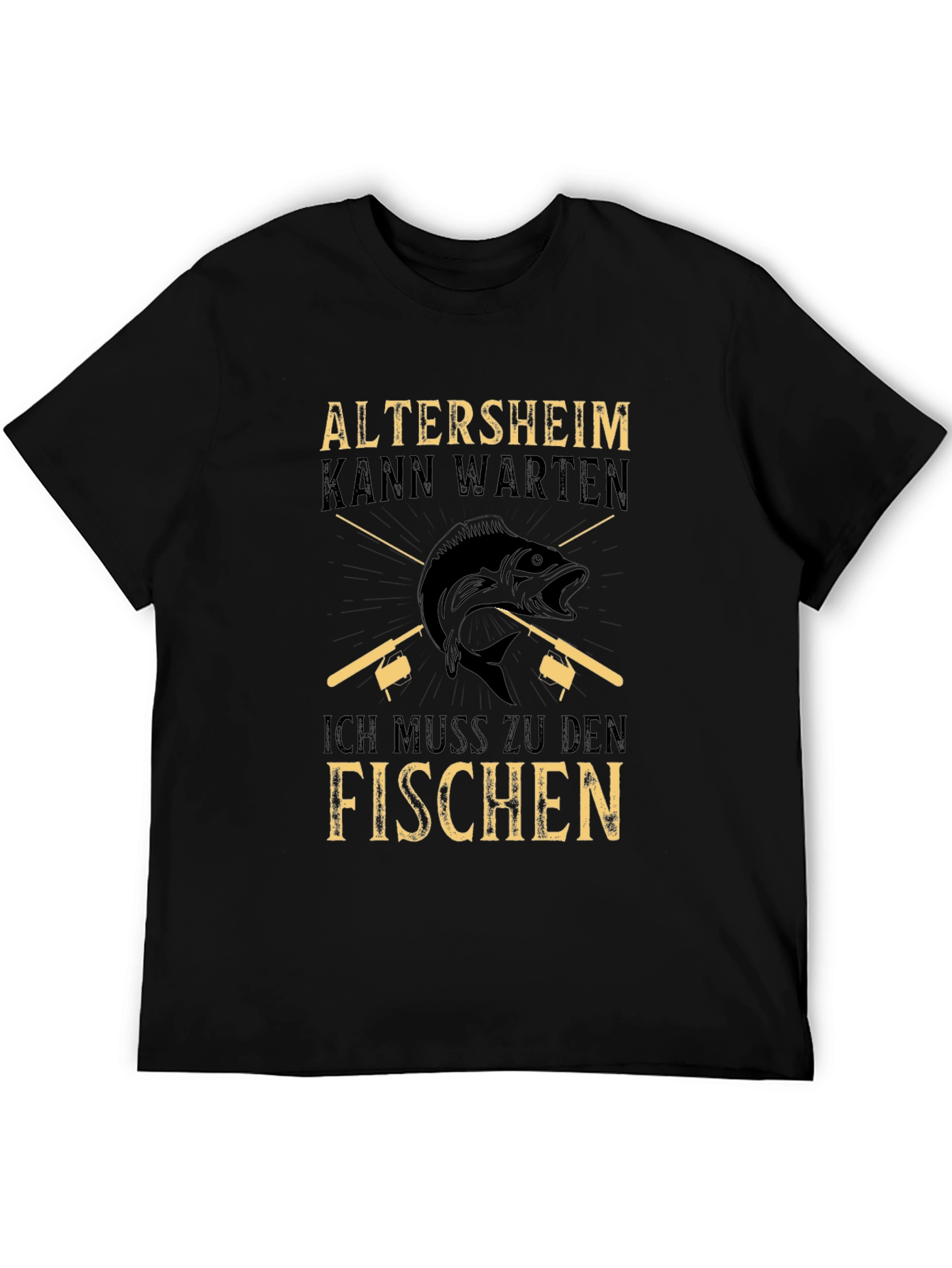 Fishing T-Shirt - Altersheim Kann Warten