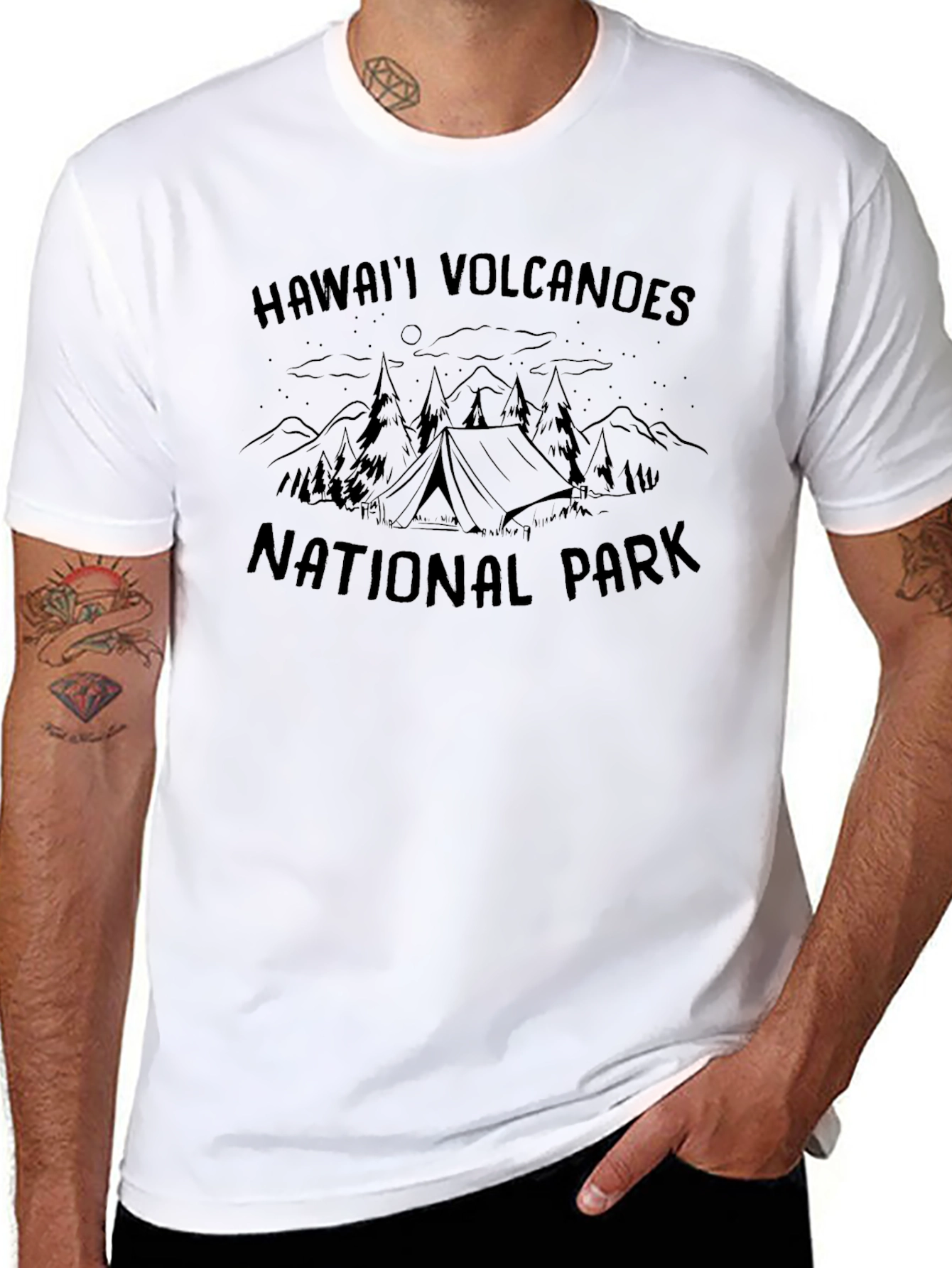 Hawaii Volcanoes National Park Graphic Tee