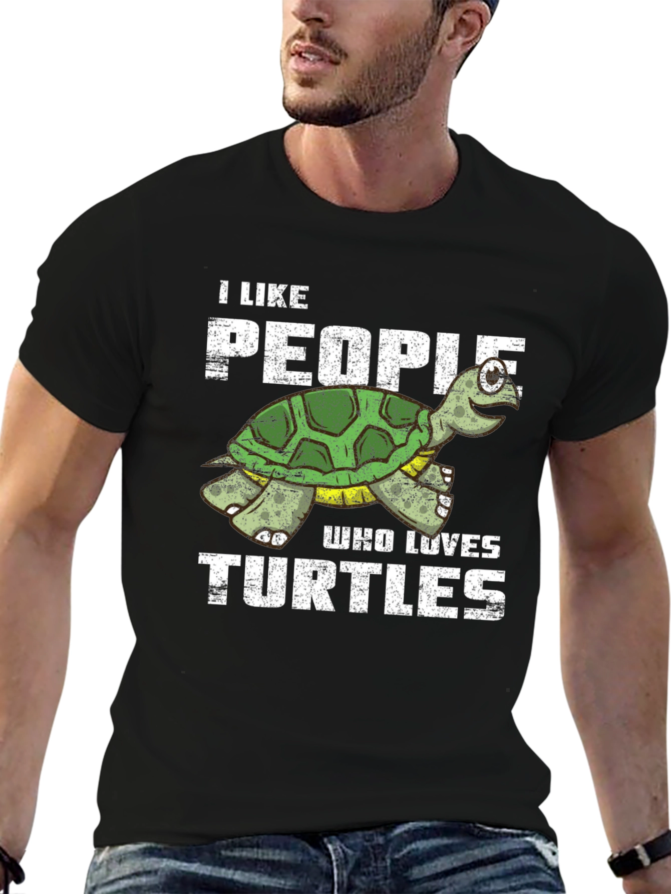I Like People Who Loves Turtles T-Shirt