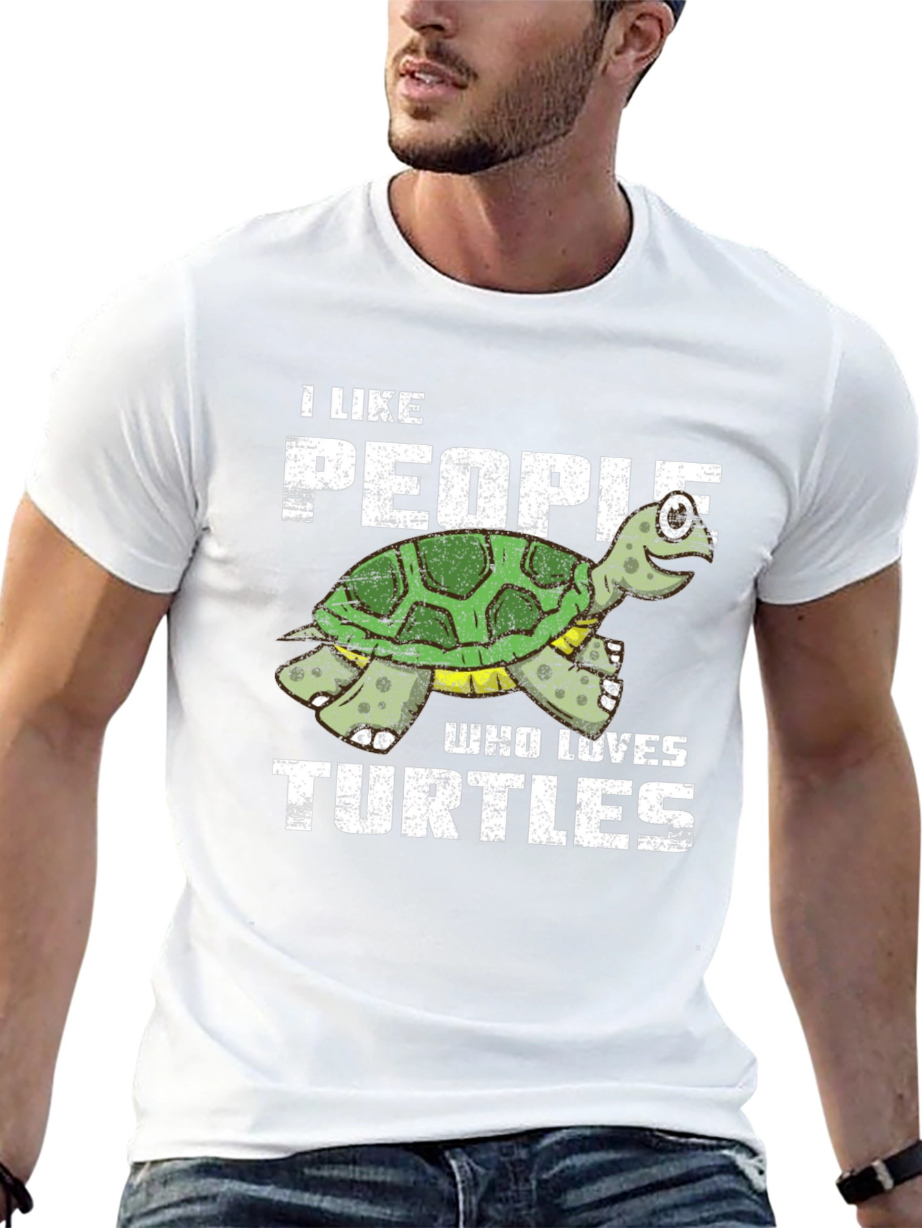 I Like People Who Loves Turtles T-Shirt