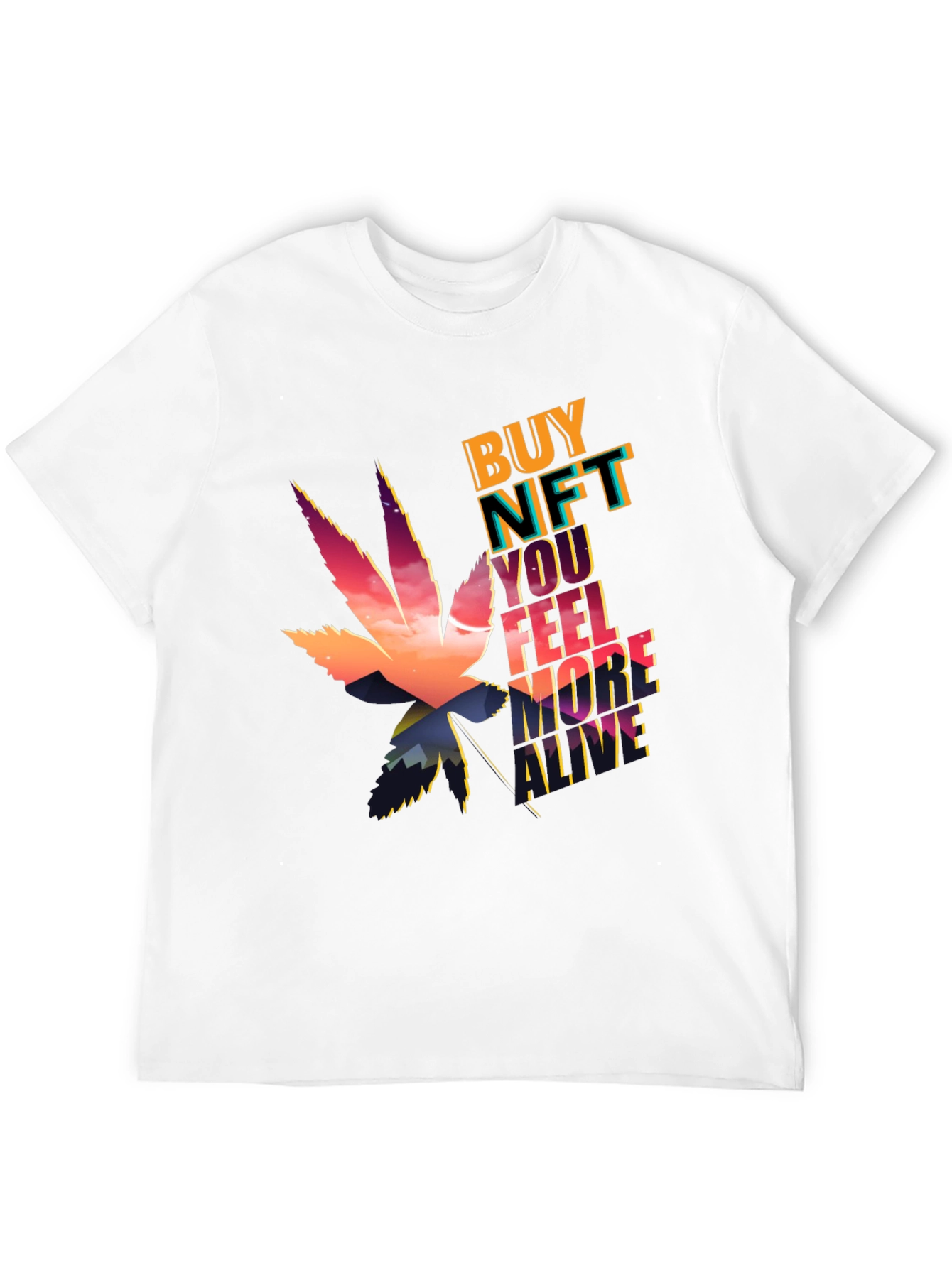 Buy NFT Feel More Alive Graphic T-Shirt