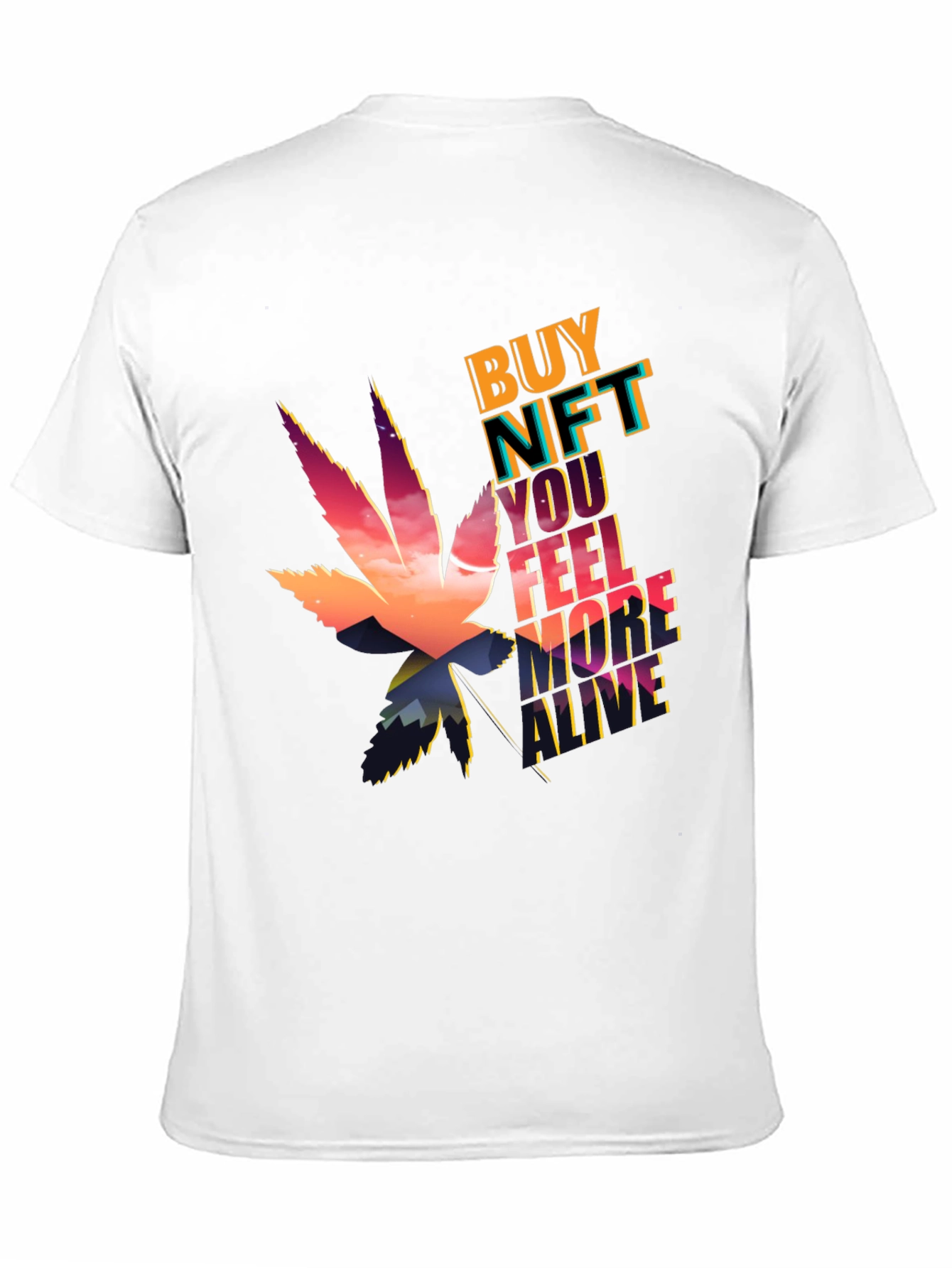 Buy NFT Feel More Alive Graphic T-Shirt