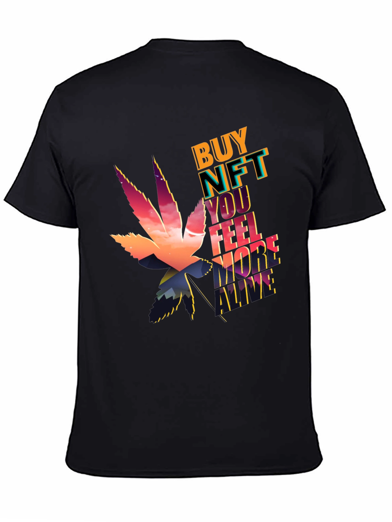 Buy NFT Feel More Alive Graphic T-Shirt