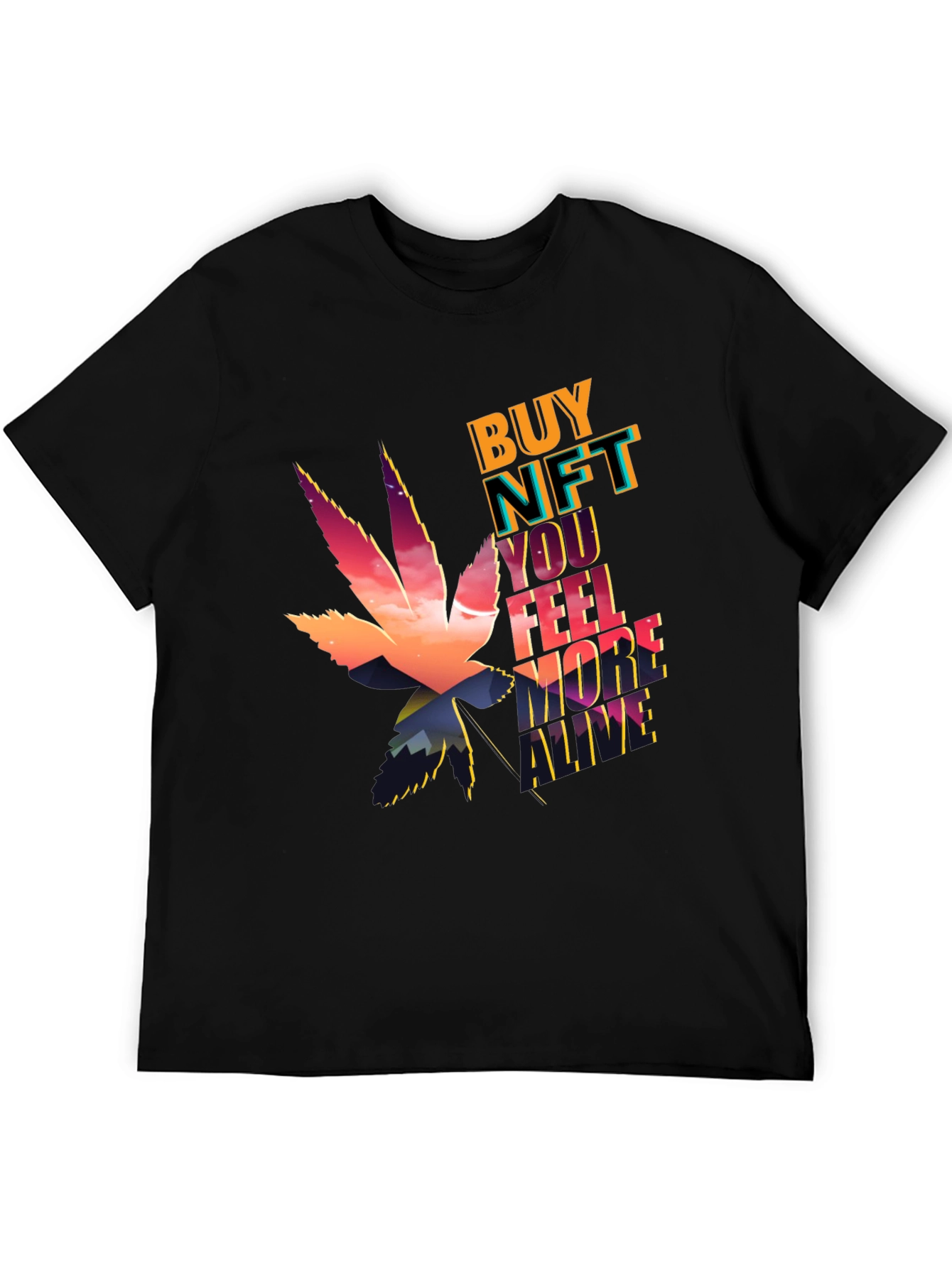 Buy NFT Feel More Alive Graphic T-Shirt