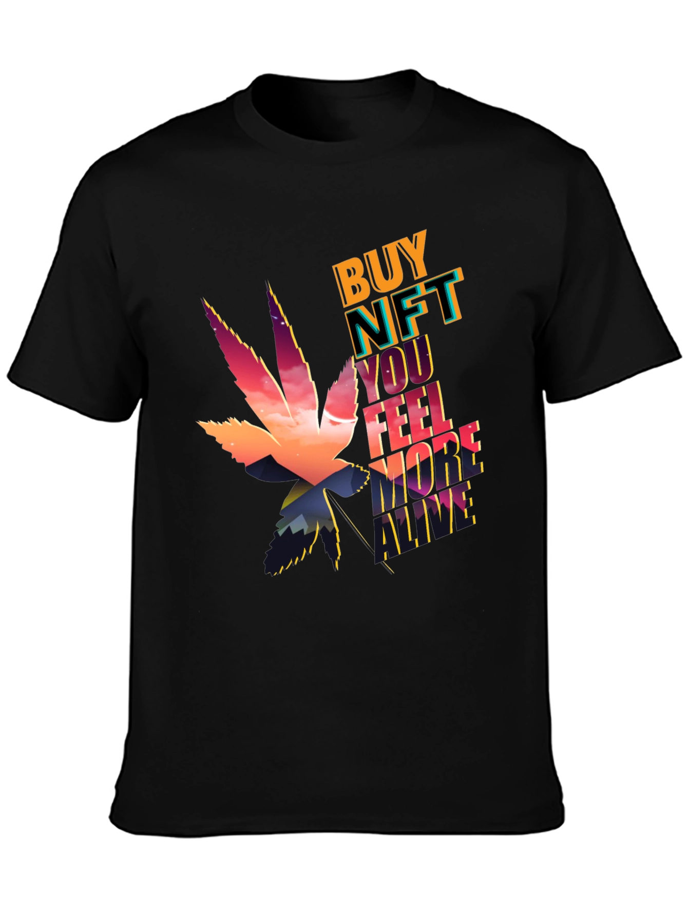 Buy NFT Feel More Alive Graphic T-Shirt