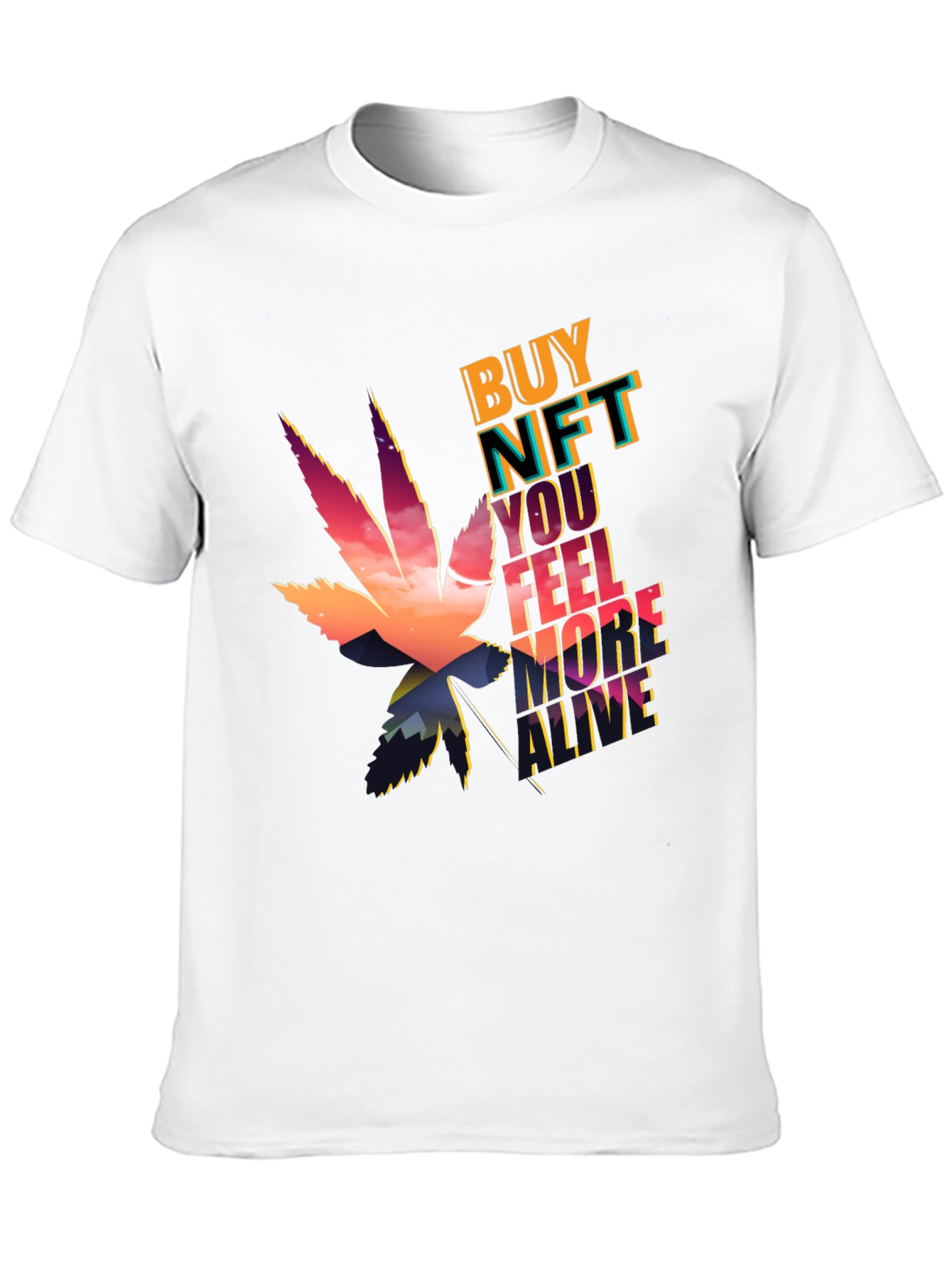 Buy NFT Feel More Alive Graphic T-Shirt