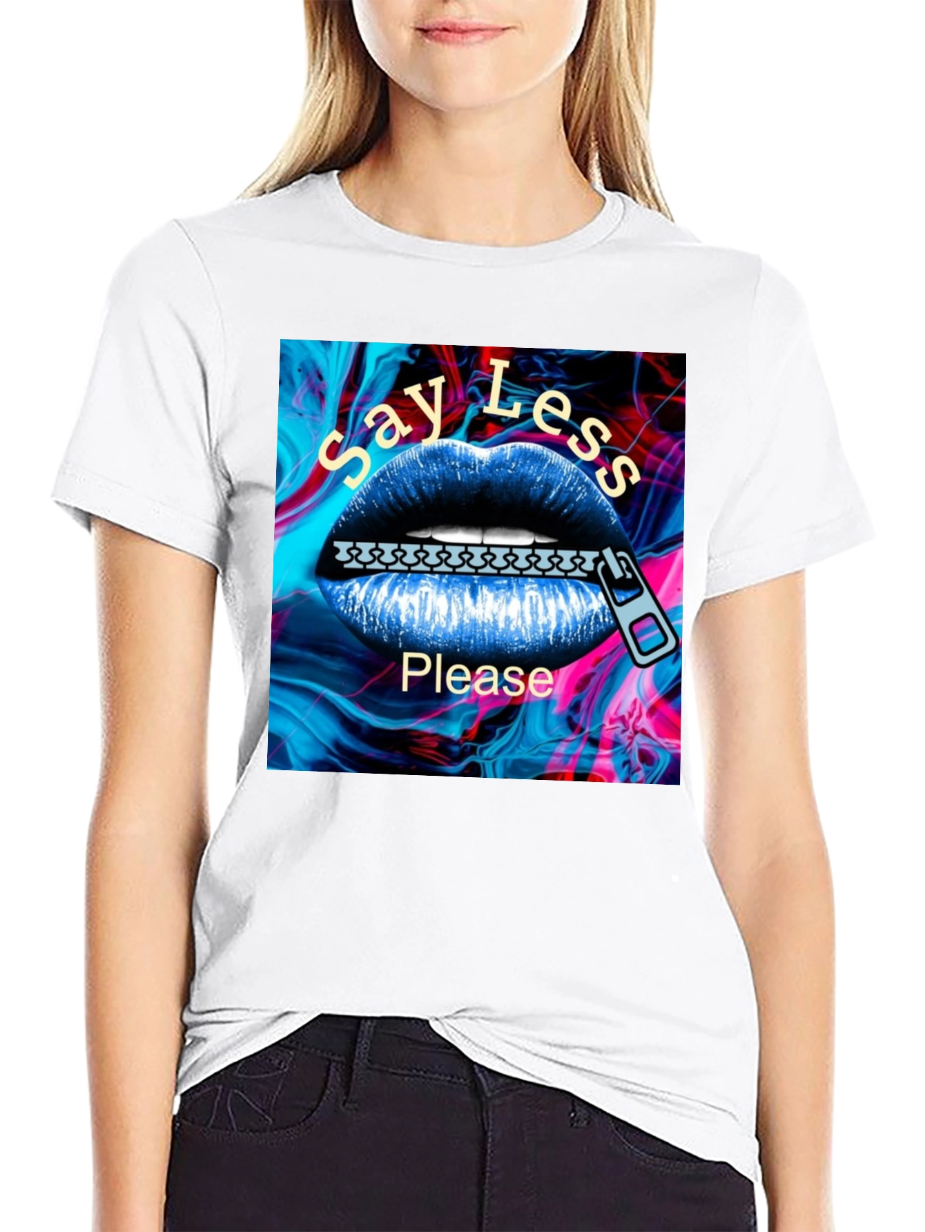 Say Less Please Graphic Tee