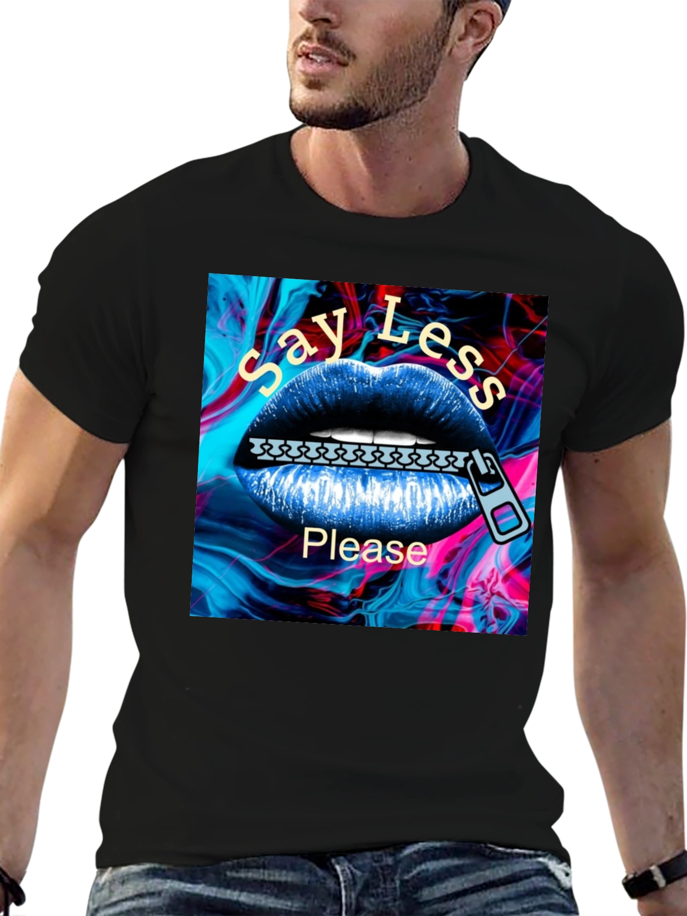 Say Less Please Graphic Tee