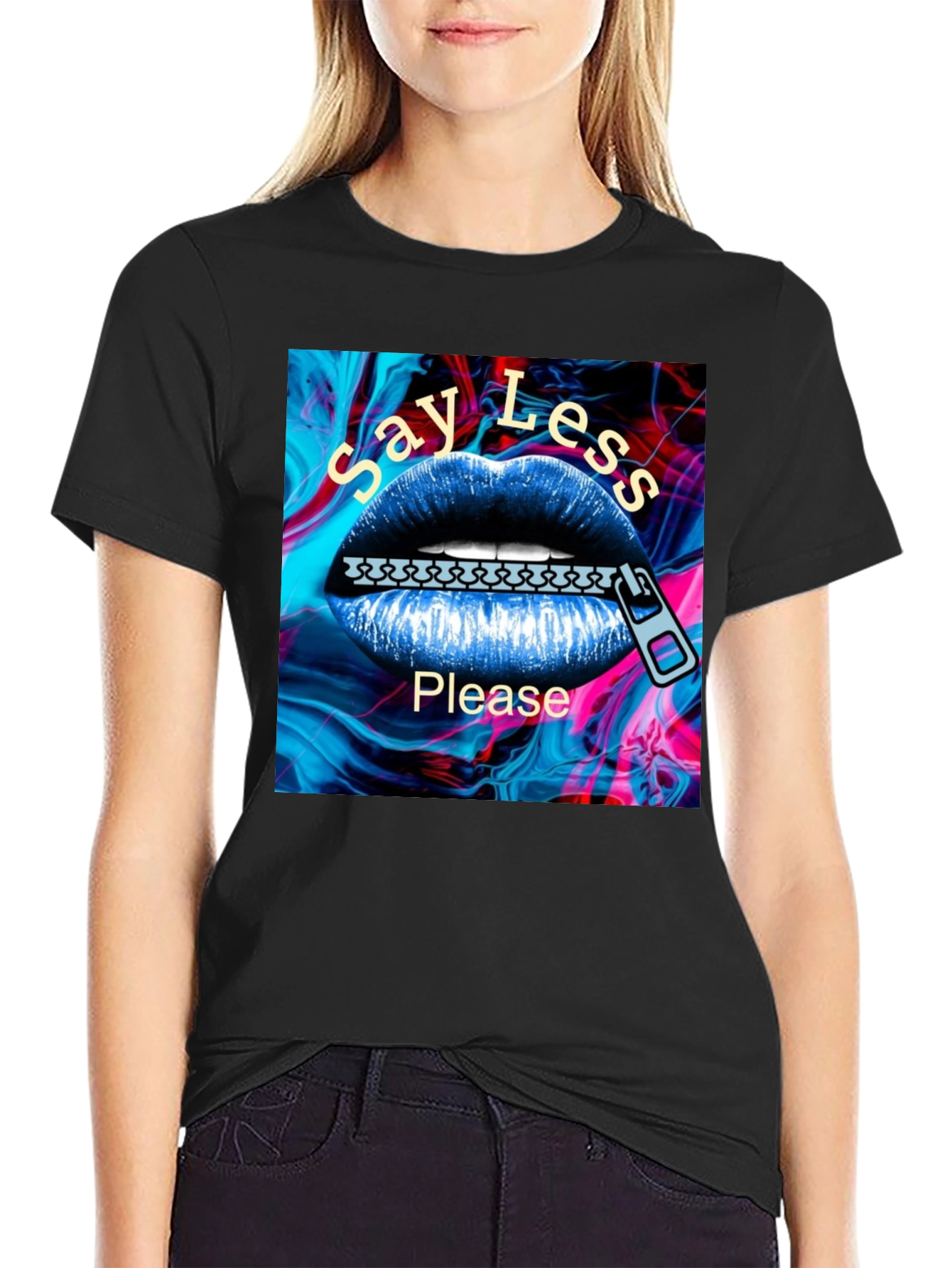Say Less Please Graphic Tee