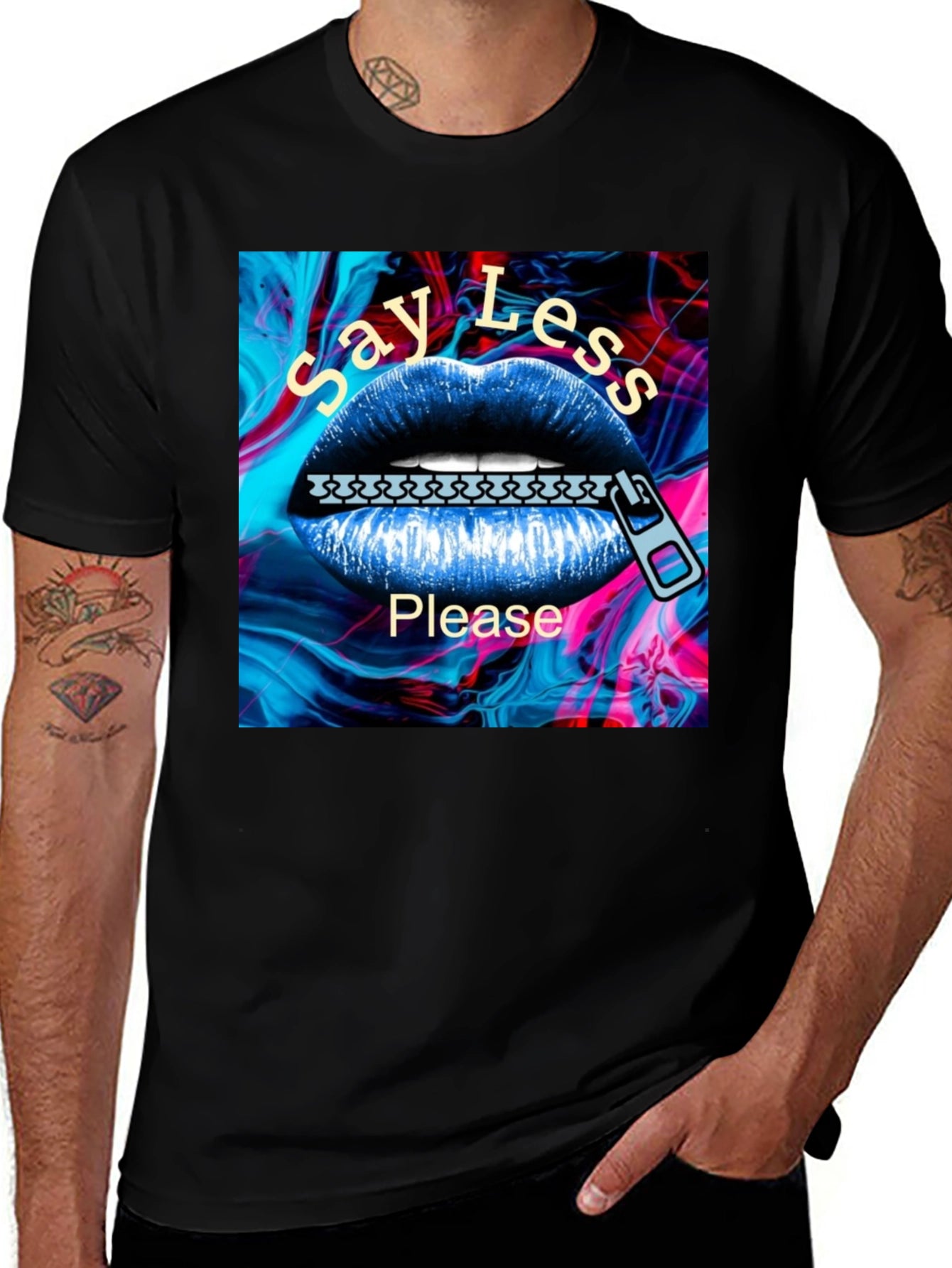 Say Less Please Graphic Tee