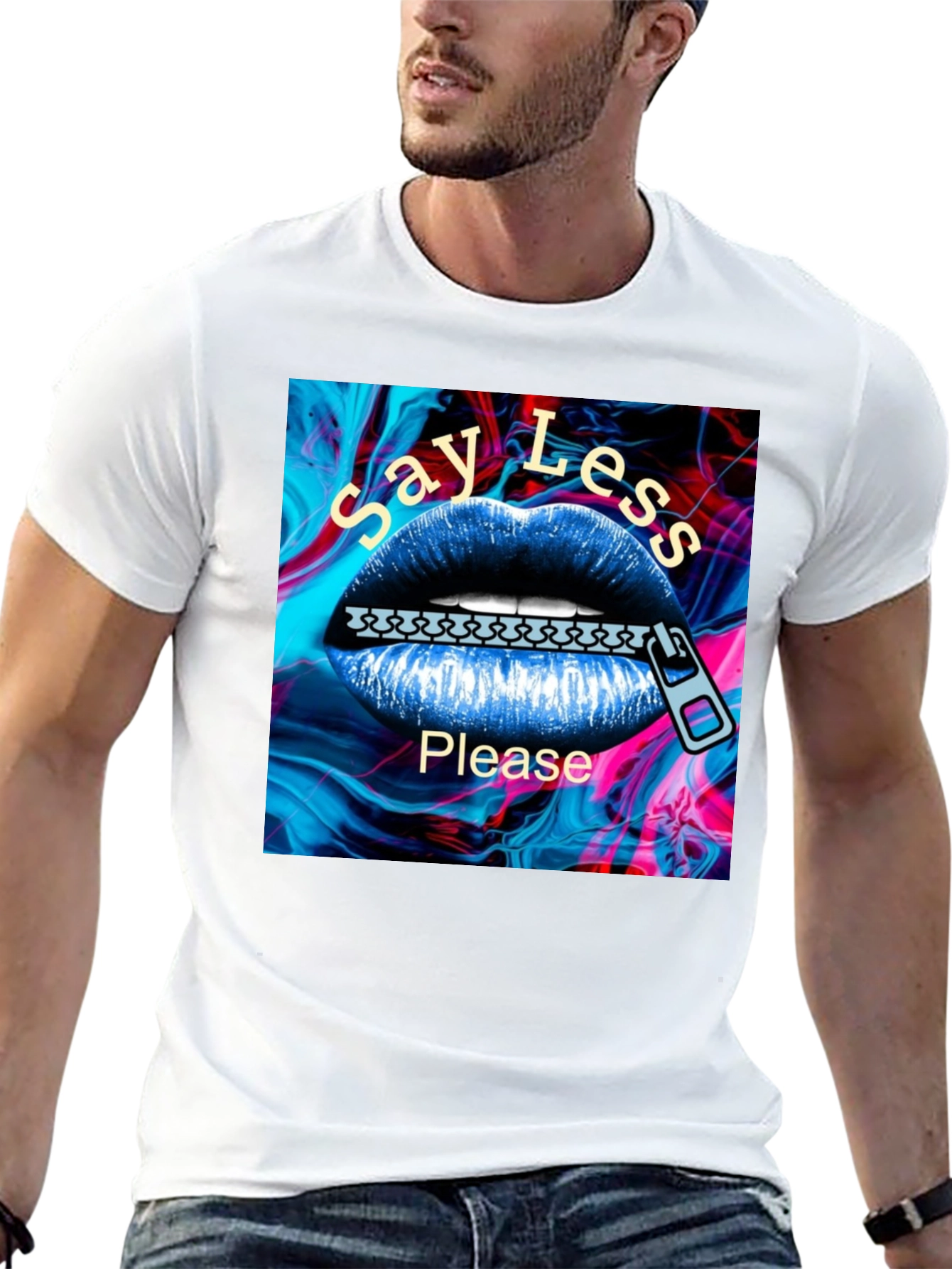 Say Less Please Graphic Tee