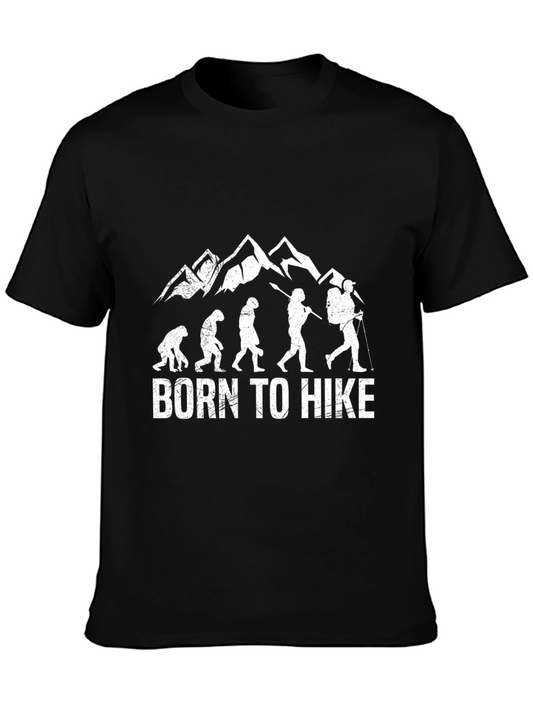 Born to Hike Evolution T-Shirt - Outdoor Adventure Tee