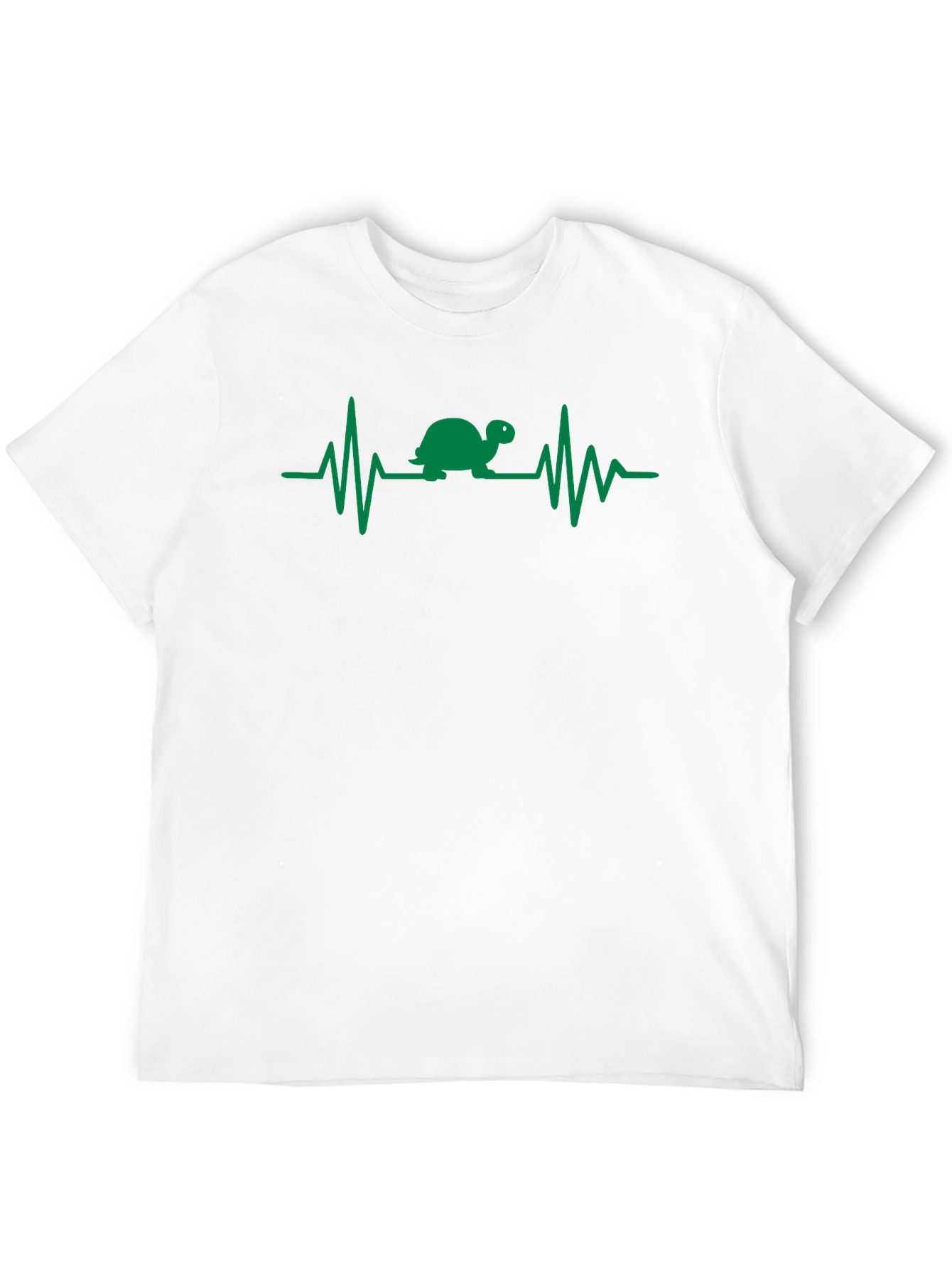 Turtle Heartbeat T-Shirt - Black