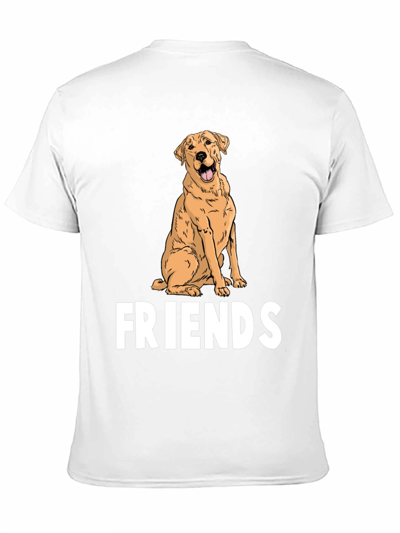 Dog Lover T-Shirt: Labrador Friends Graphic Tee