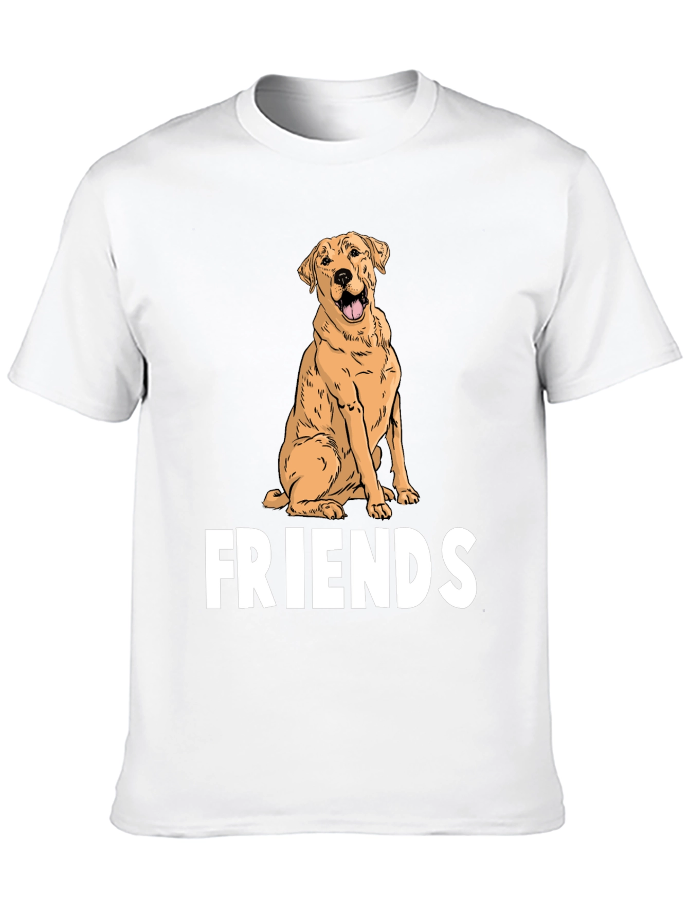 Dog Lover T-Shirt: Labrador Friends Graphic Tee