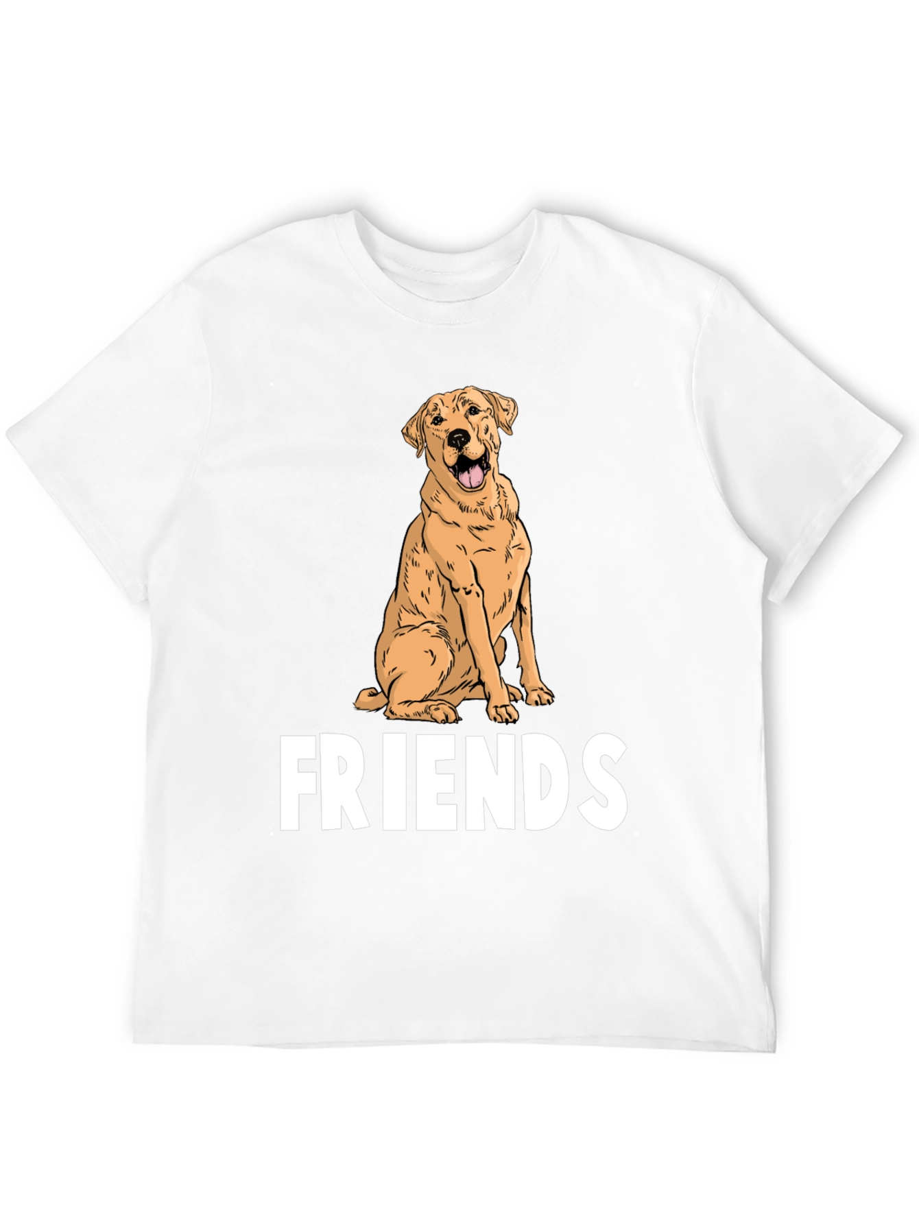 Dog Lover T-Shirt: Labrador Friends Graphic Tee