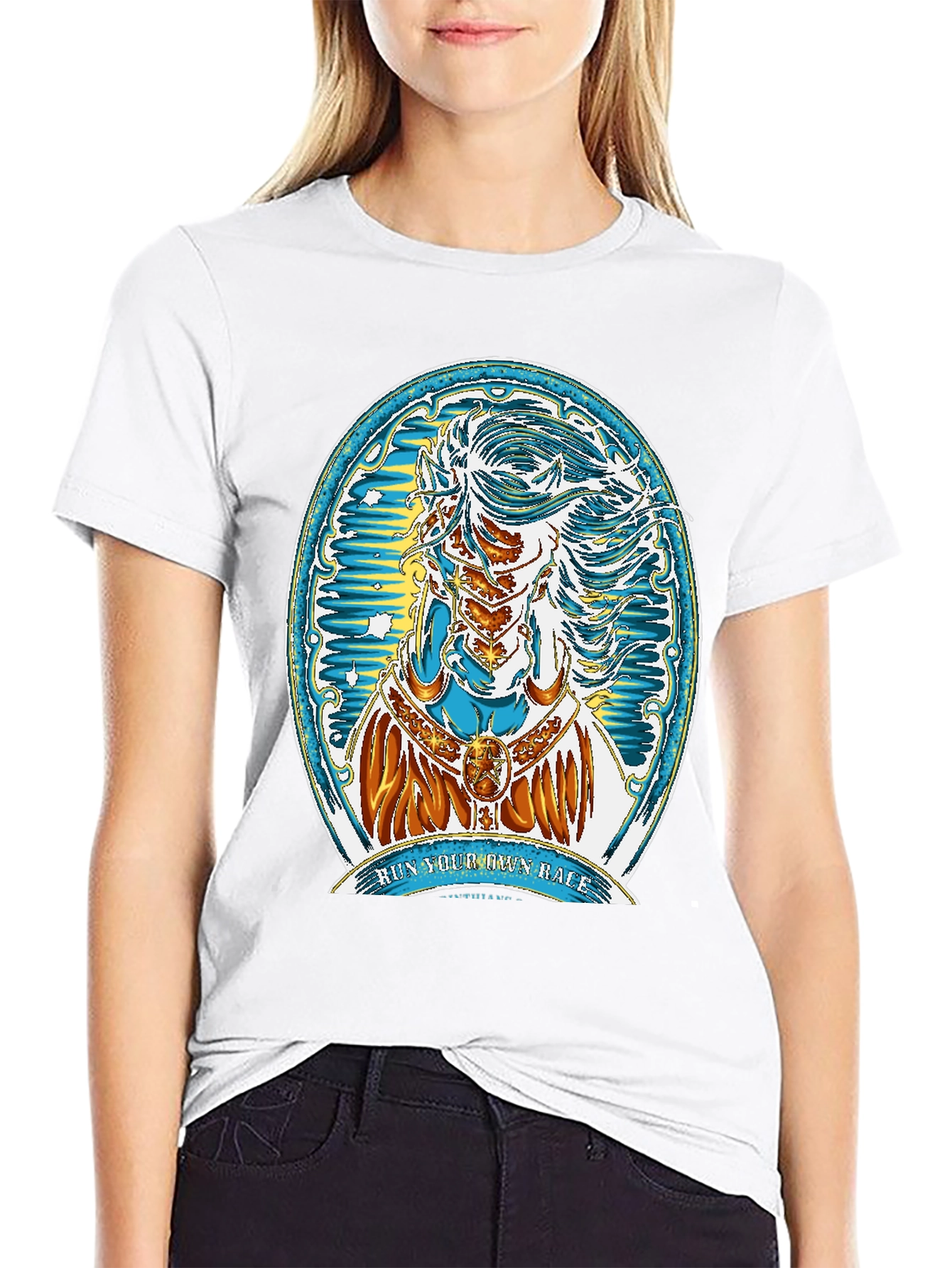 Run Your Own Race Graphic T-Shirt