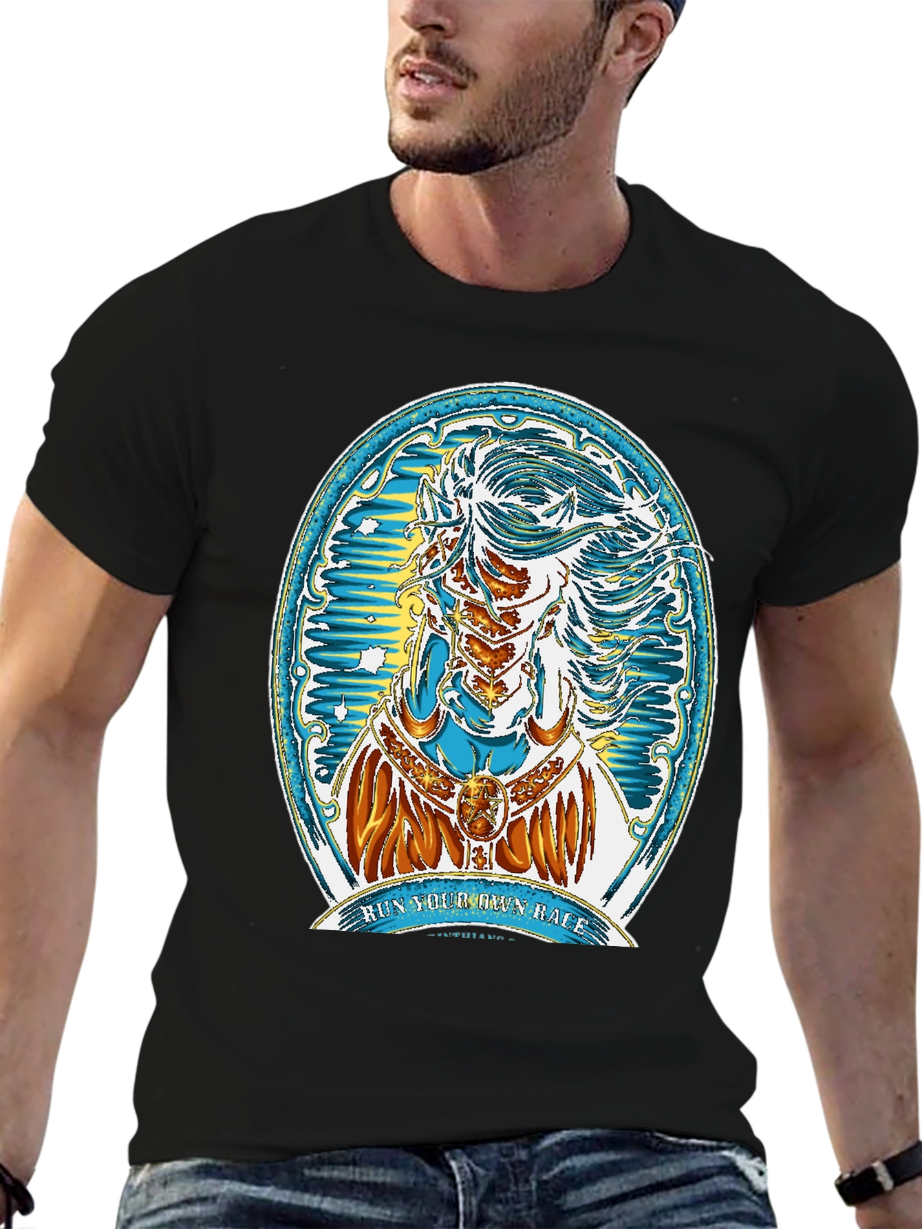 Run Your Own Race Graphic T-Shirt