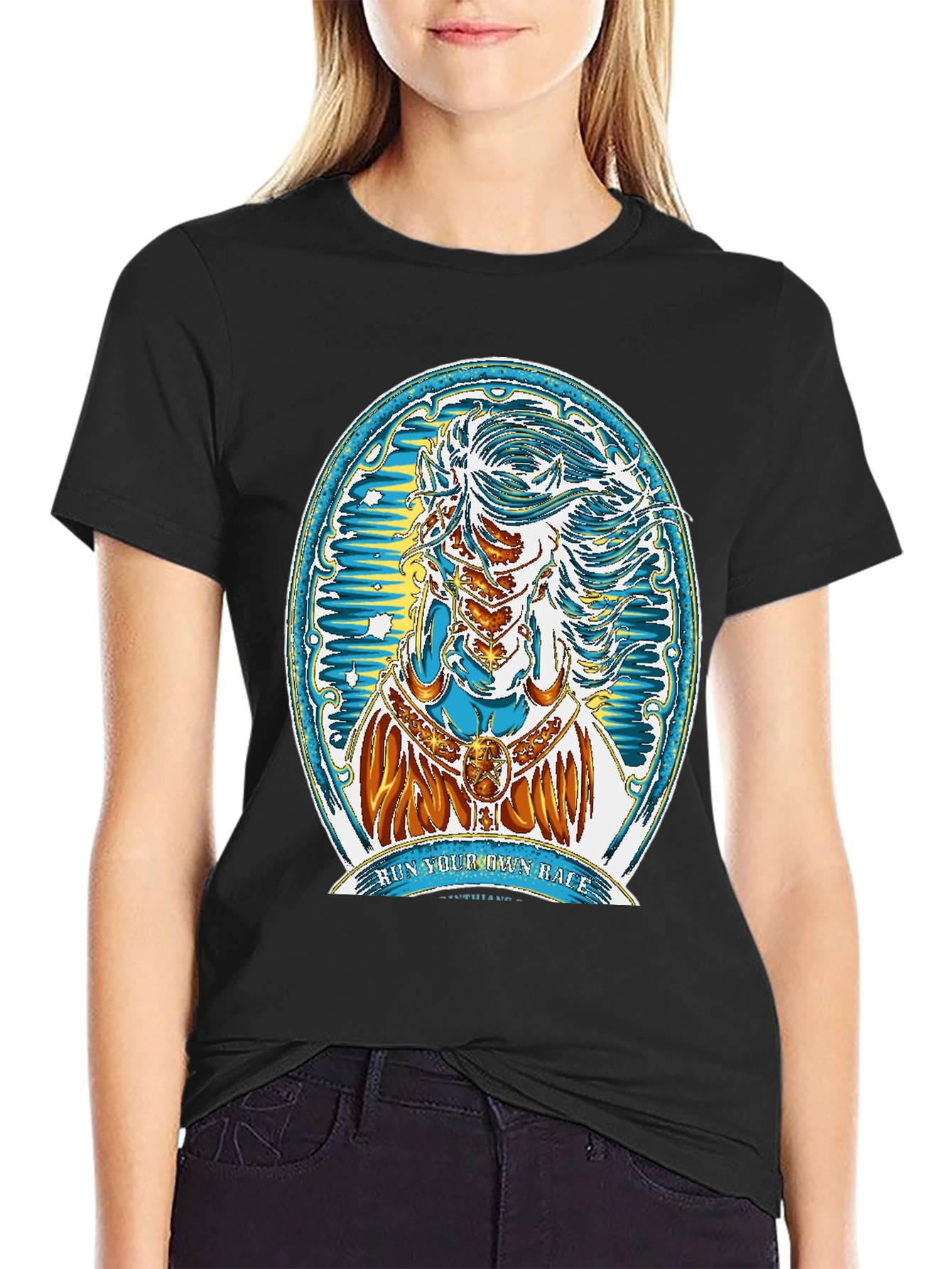 Run Your Own Race Graphic T-Shirt
