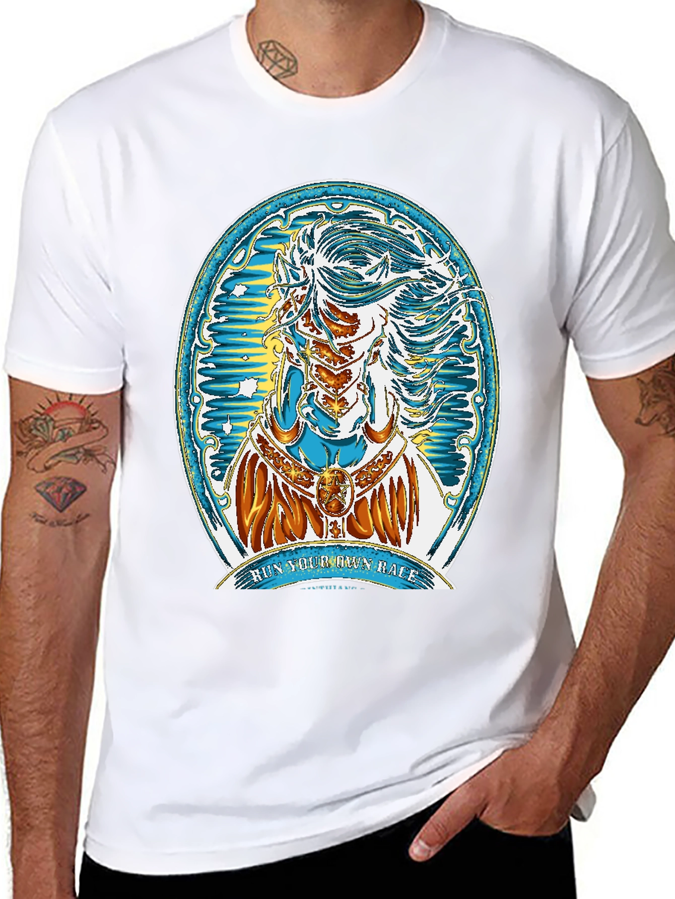 Run Your Own Race Graphic T-Shirt