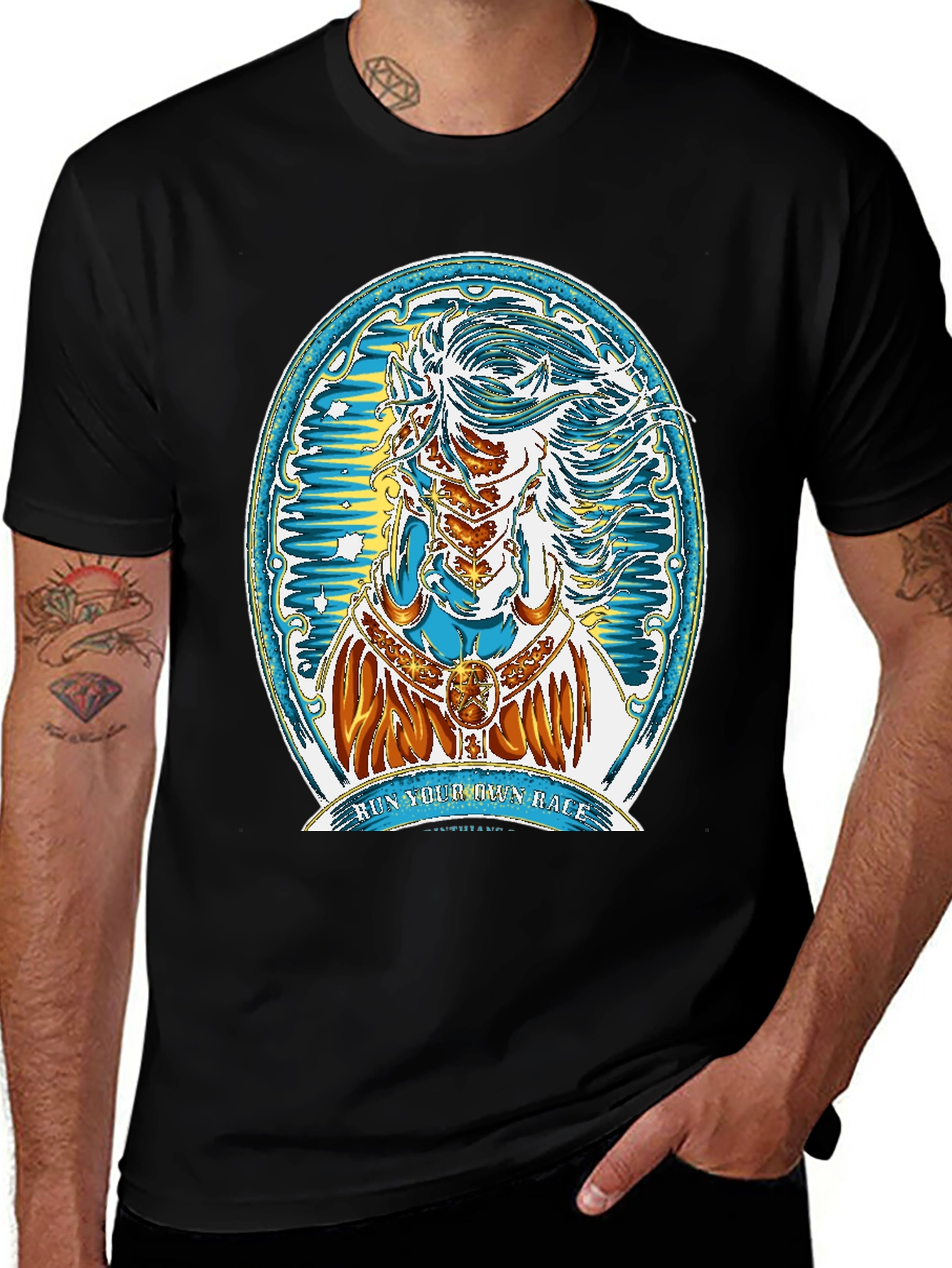 Run Your Own Race Graphic T-Shirt
