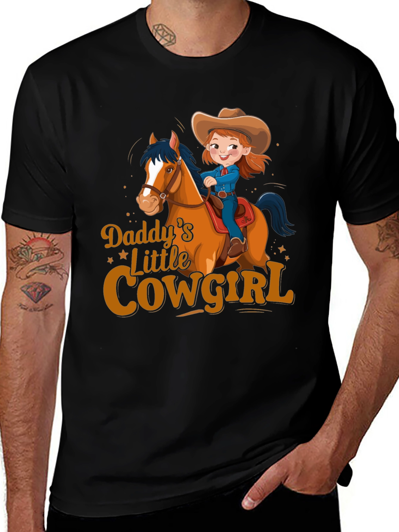 Daddys Little Cowgirl T-Shirt