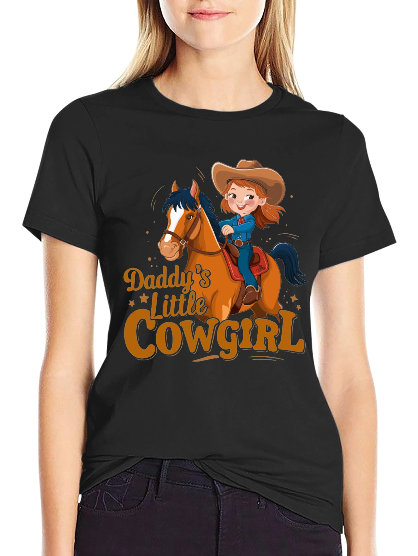 Daddys Little Cowgirl T-Shirt